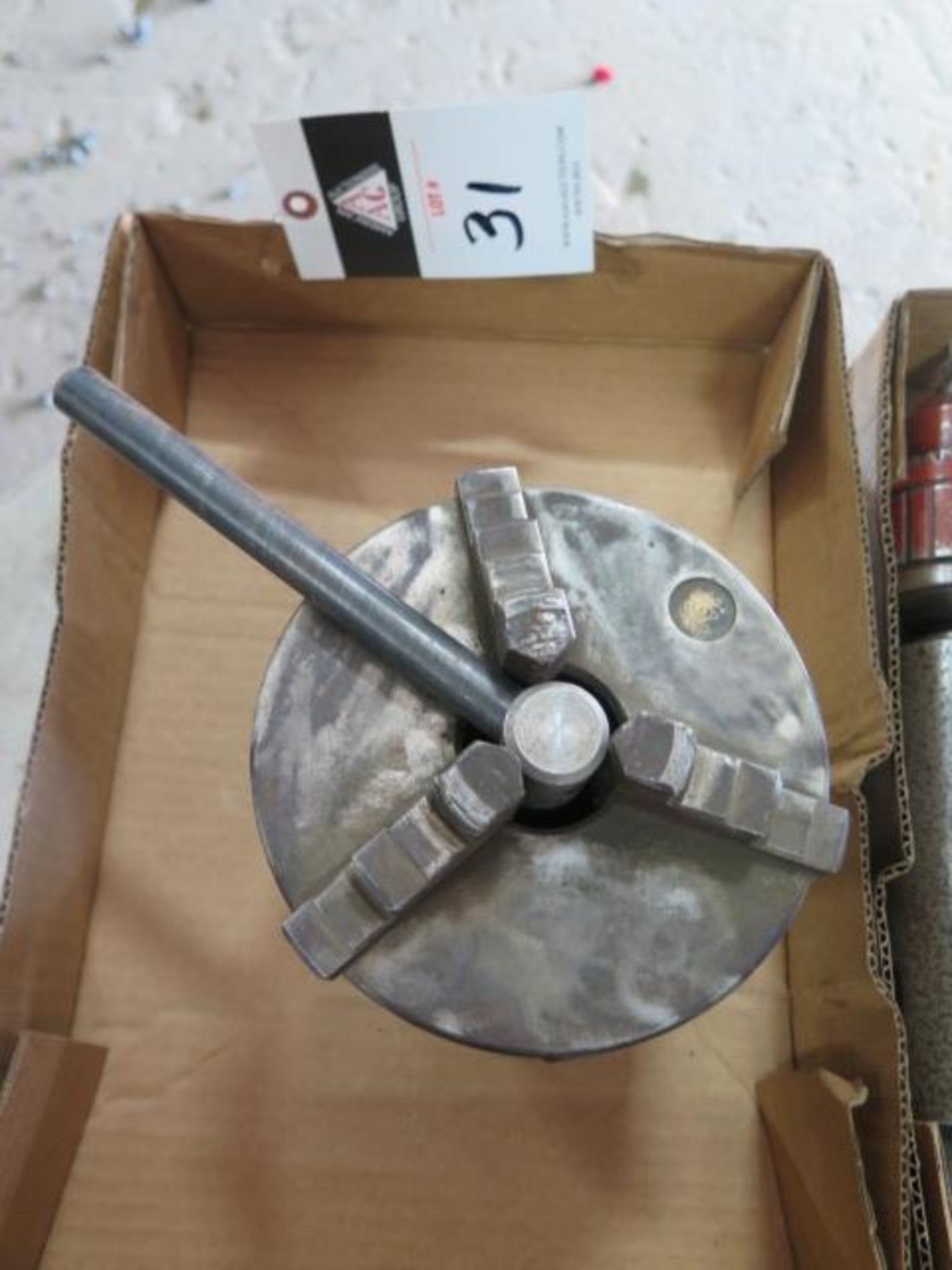 6" 3-Jaw Chuck (SOLD AS-IS - NO WARRANTY) - Image 2 of 5