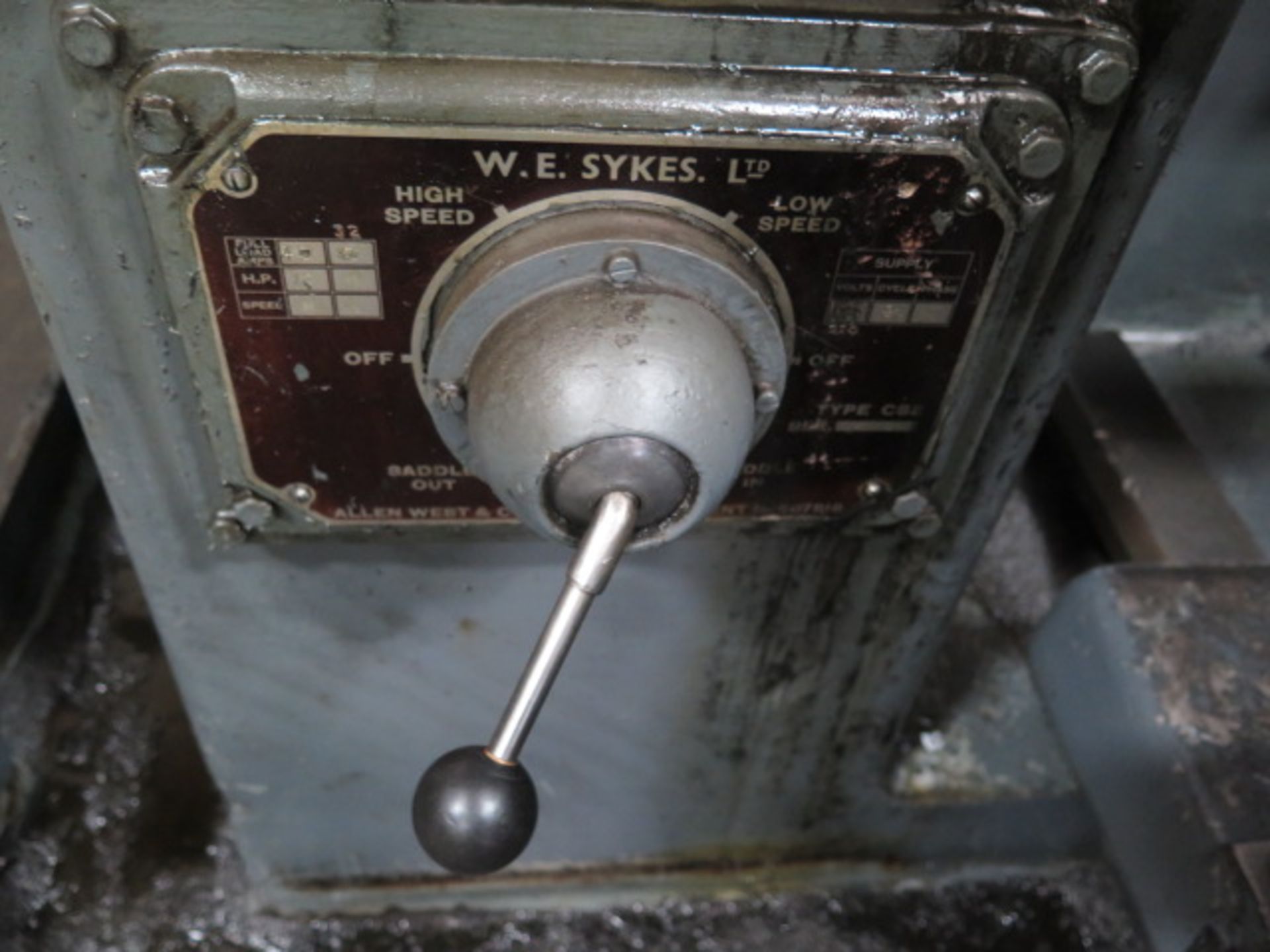 W.E.Sykes Type CS-2 Harringbone Gear Generator (SOLD AS-IS - NO WARRANTY) - Image 6 of 16