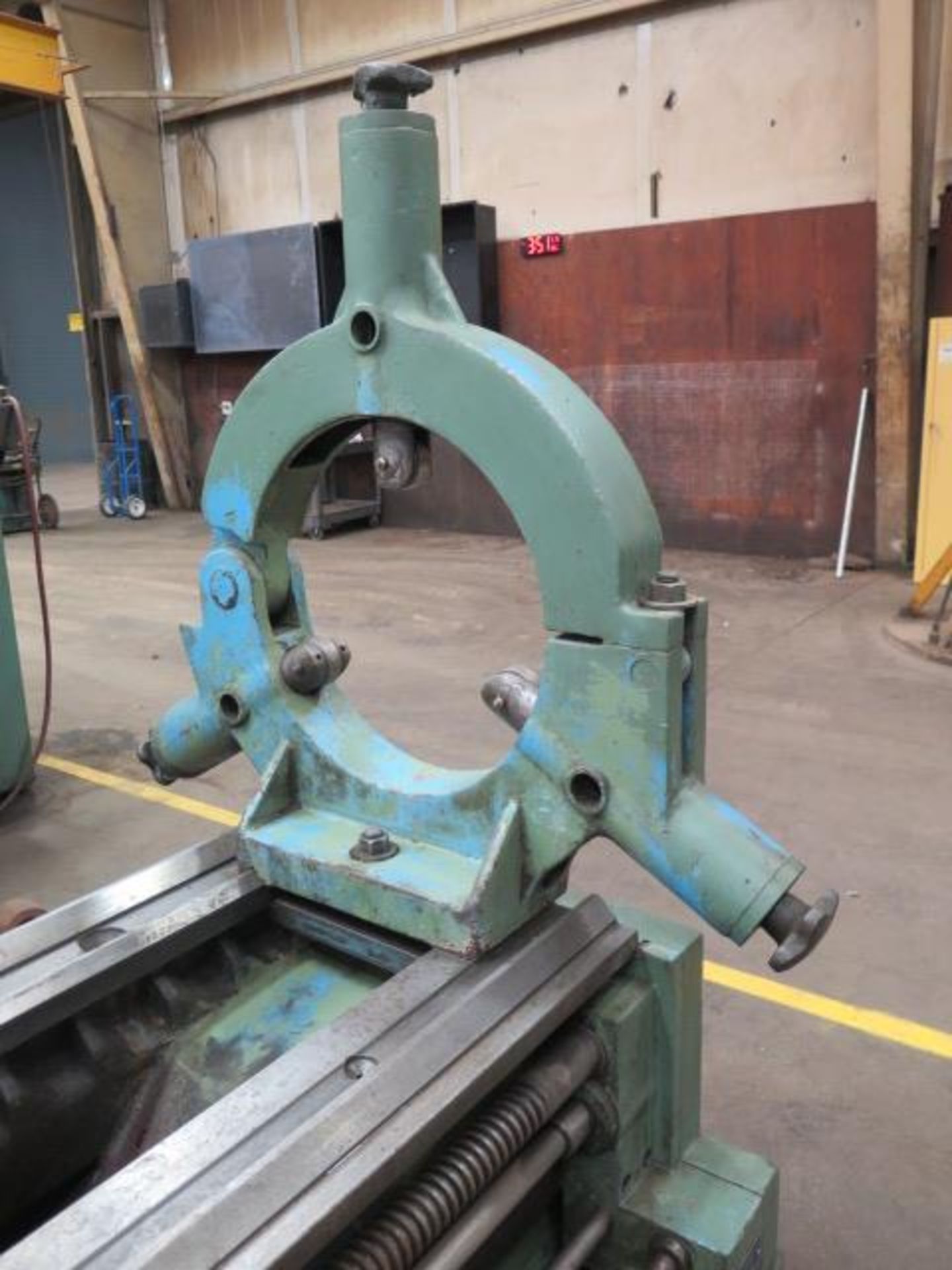 Kingston HR3000 "Heavy Duty 25" 25" x 118" Geared Head Gap Bed Lathe s/n 03700410A w/ DRO,SOLD AS IS - Image 15 of 20