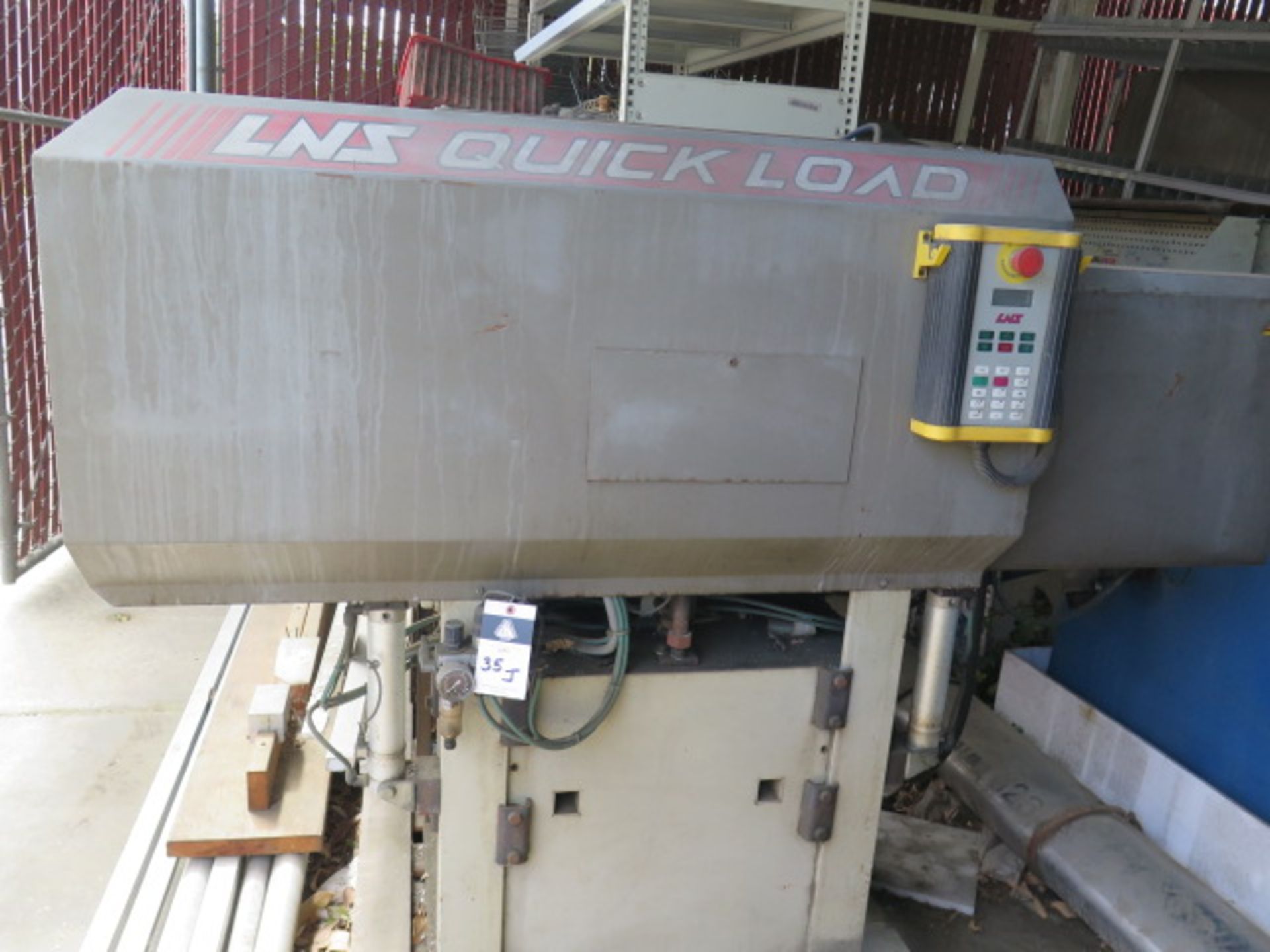 LNS Quick Load Automatic Bar Loader / Feeder (SOLD AS-IS - NO WARRANTY) (Located at 2091 Fortune Dr.