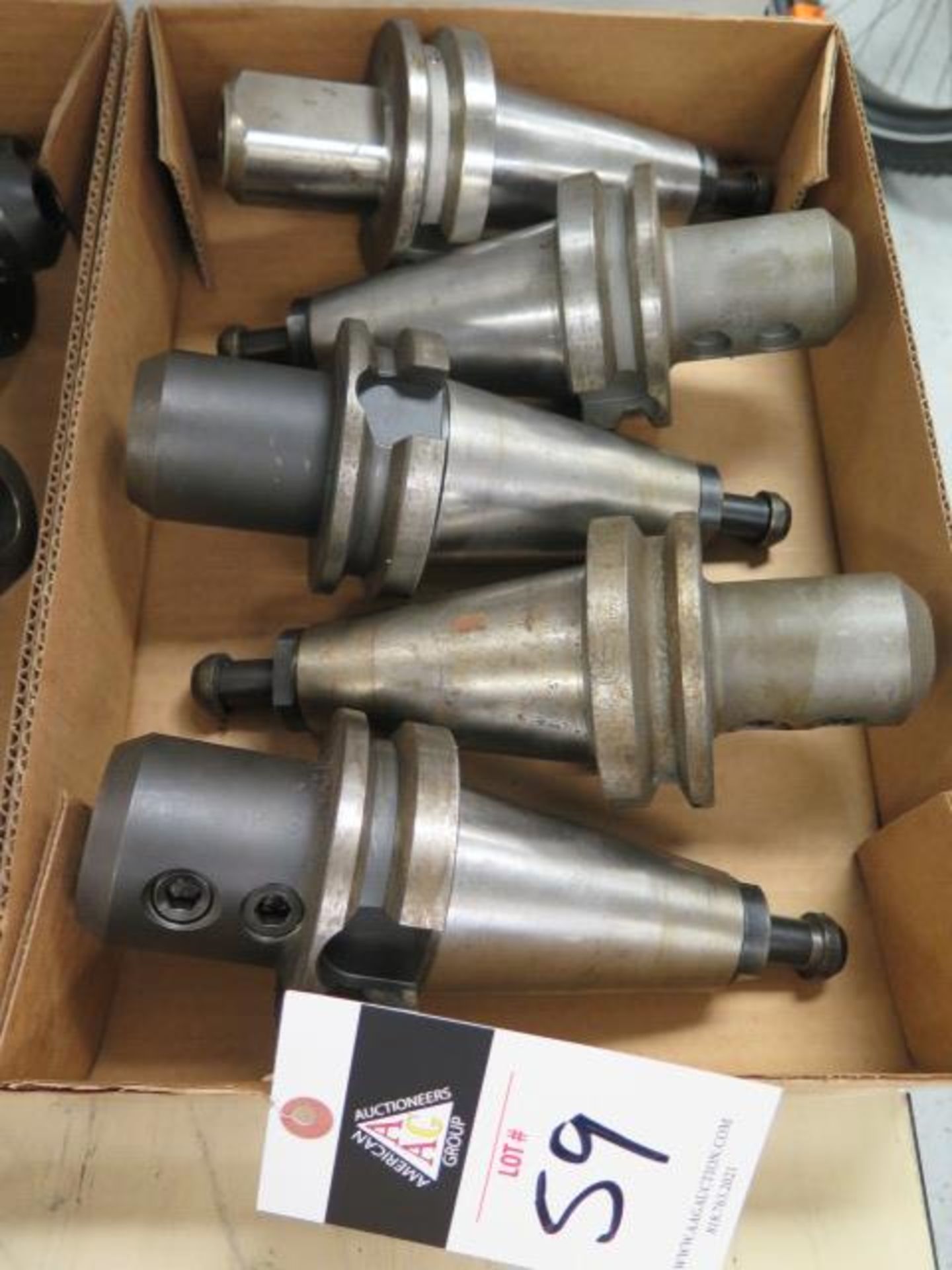 BT-50 Taper Tooling (5) (SOLD AS-IS - NO WARRANTY) (Located @ 2229 Ringwood Ave. San Jose)