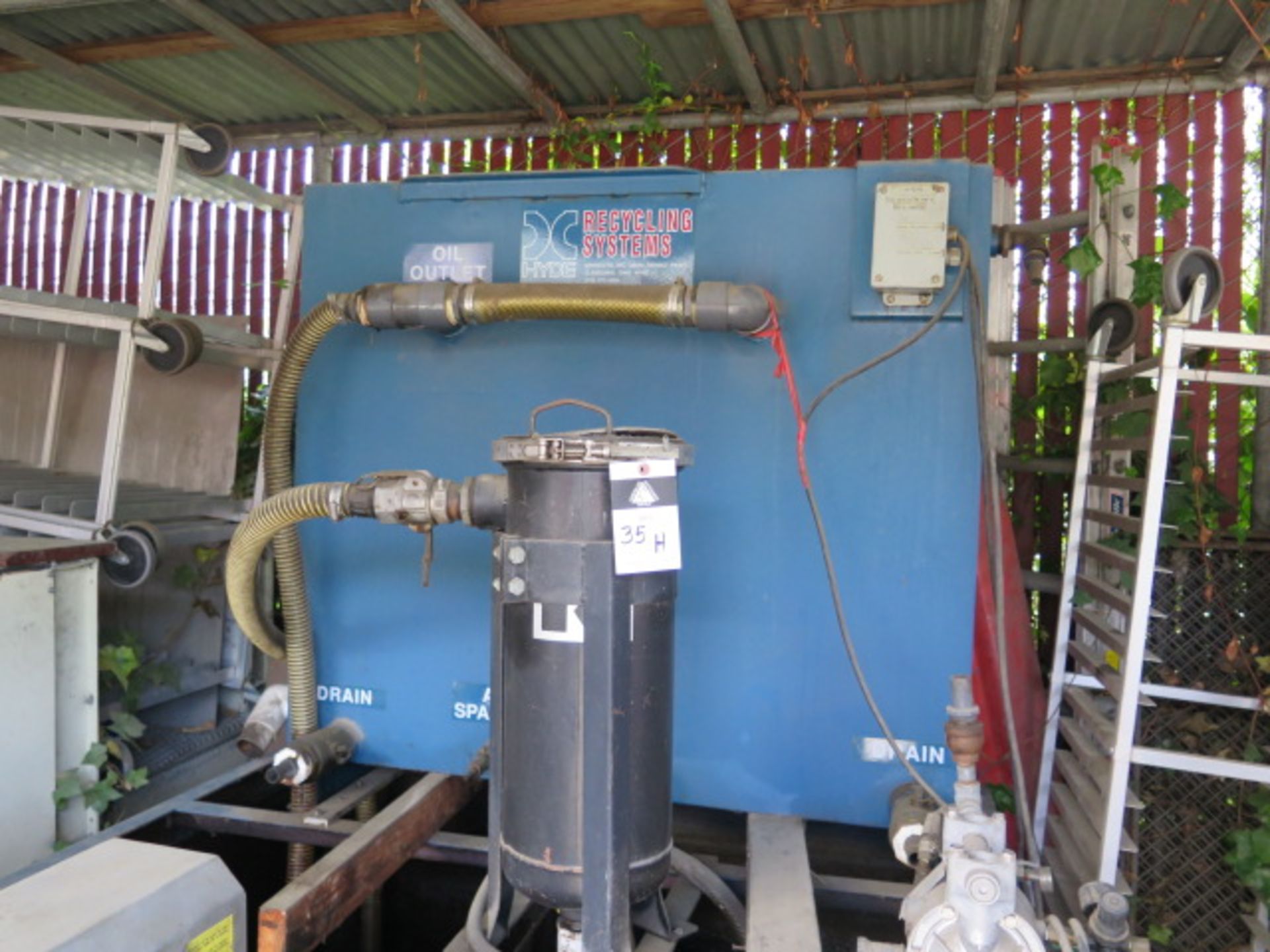 Hyde Recycling Systems Coolant Recovery System w/ Tanks (SOLD AS-IS - NO WARRANTY) (Located at 2091 - Image 2 of 8