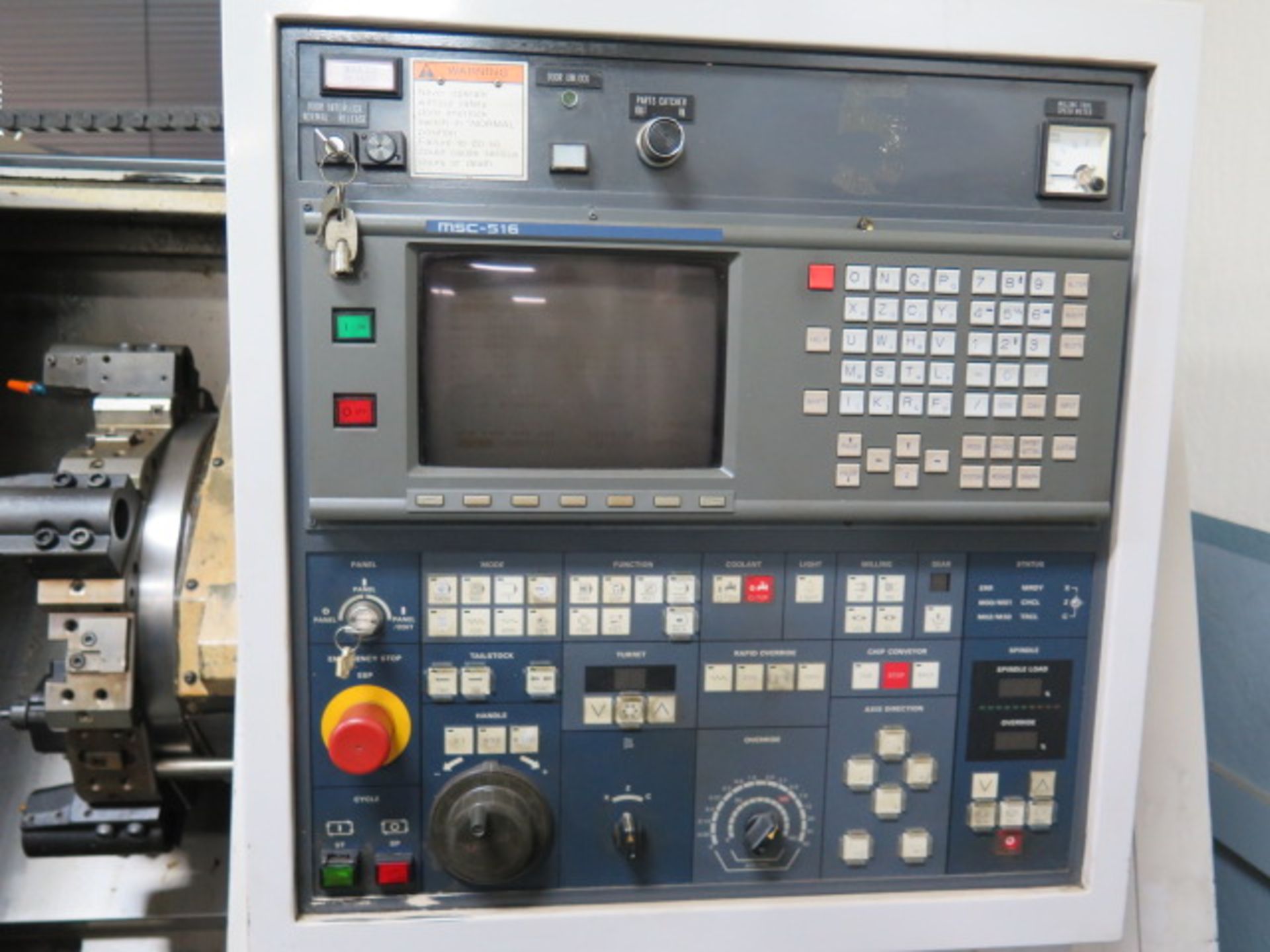 Mori Seiki SL-15 MC CNC Turning Center (MACHINE NEEDS PARAMETERS INSTALLED) s/n 250827 , SOLD AS IS - Image 12 of 15