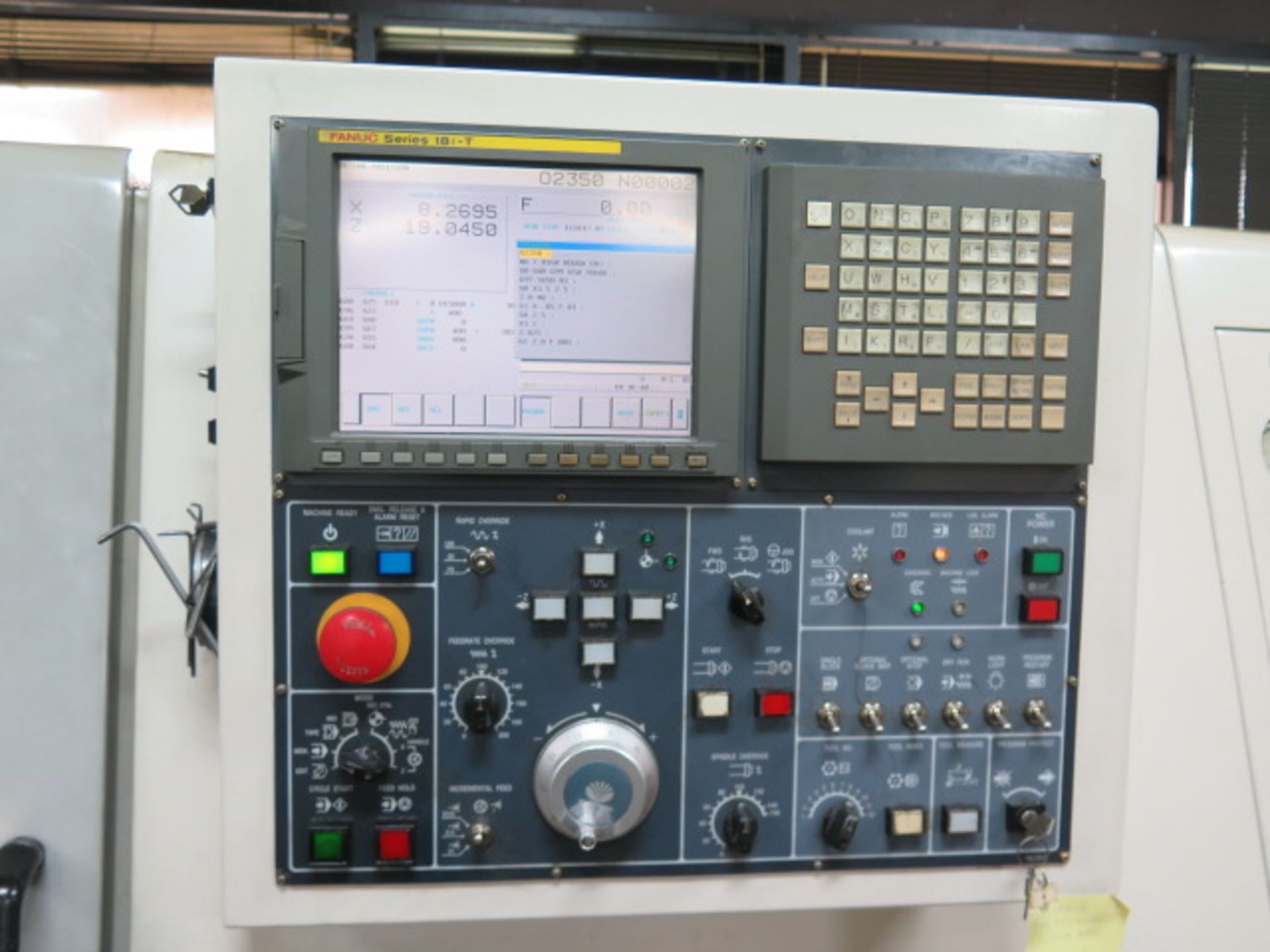2000 Daewoo PUMA 300B CNC Turning Center s/n PN250827 w/ Fanuc Series 18i-T Controls, SOLD AS IS - Image 12 of 15