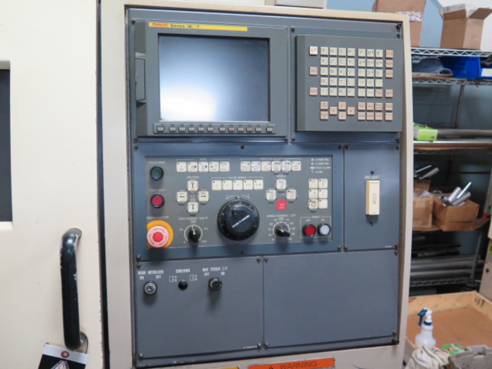 Okuma & Howa HL-20 CNC Turning Center s/n 00888 w/ Fanuc 18i-T Controls, 12-Station, SOLD AS IS - Image 9 of 12
