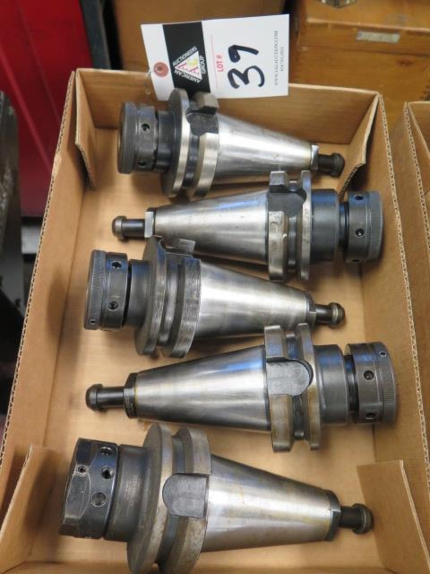 BT-50 Taper TG100 Collet Chucks (5) (SOLD AS-IS - NO WARRANTY) (Located @ 2229 Ringwood Ave. San Jos