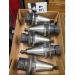 BT-50 Taper TG100 Collet Chucks (5) (SOLD AS-IS - NO WARRANTY) (Located @ 2229 Ringwood Ave. San Jos