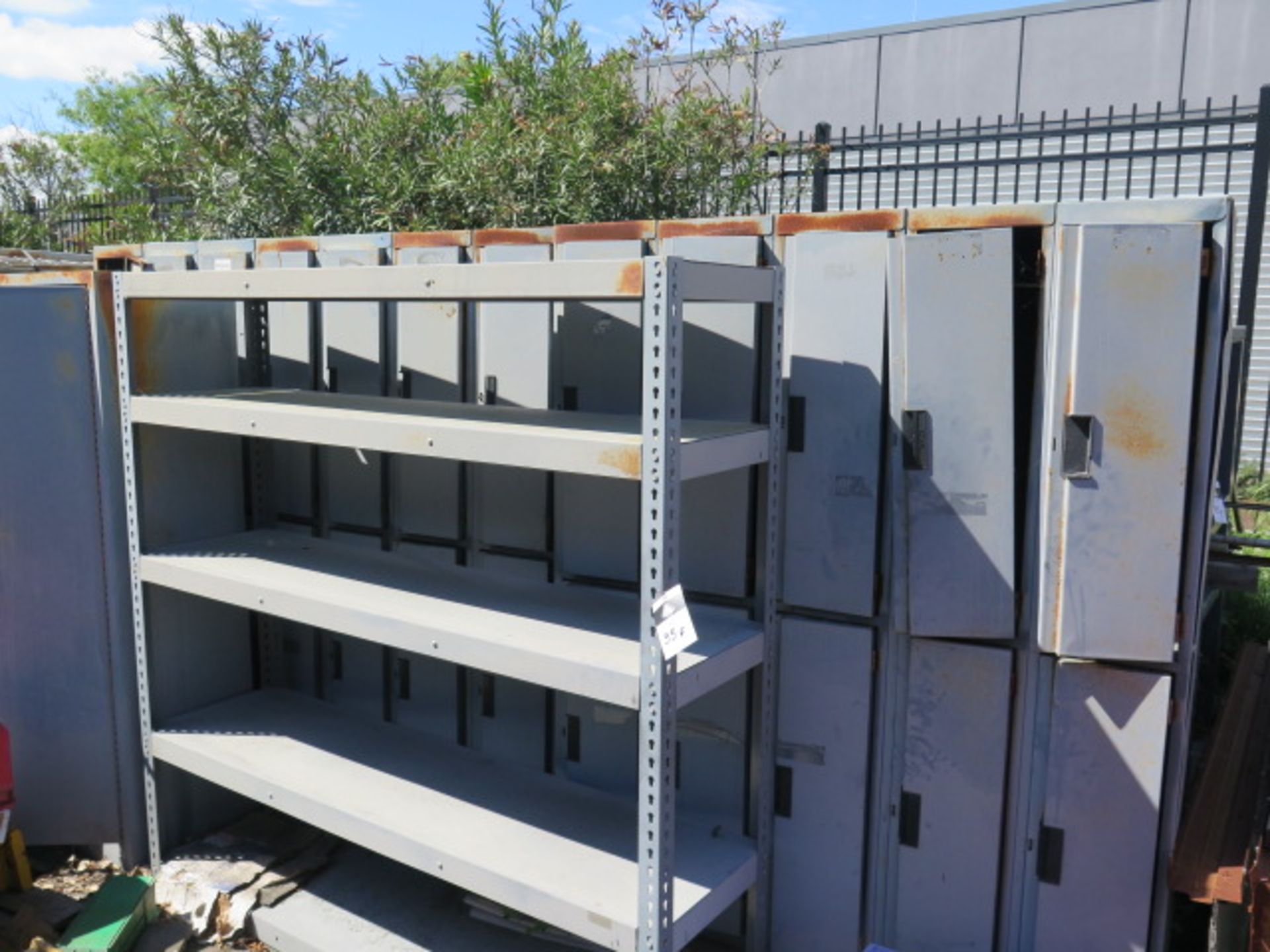 Employee Lockers, Storage Cabinet and Shelf (SOLD AS-IS - NO WARRANTY) (Located at 2091 Fortune Dr.,