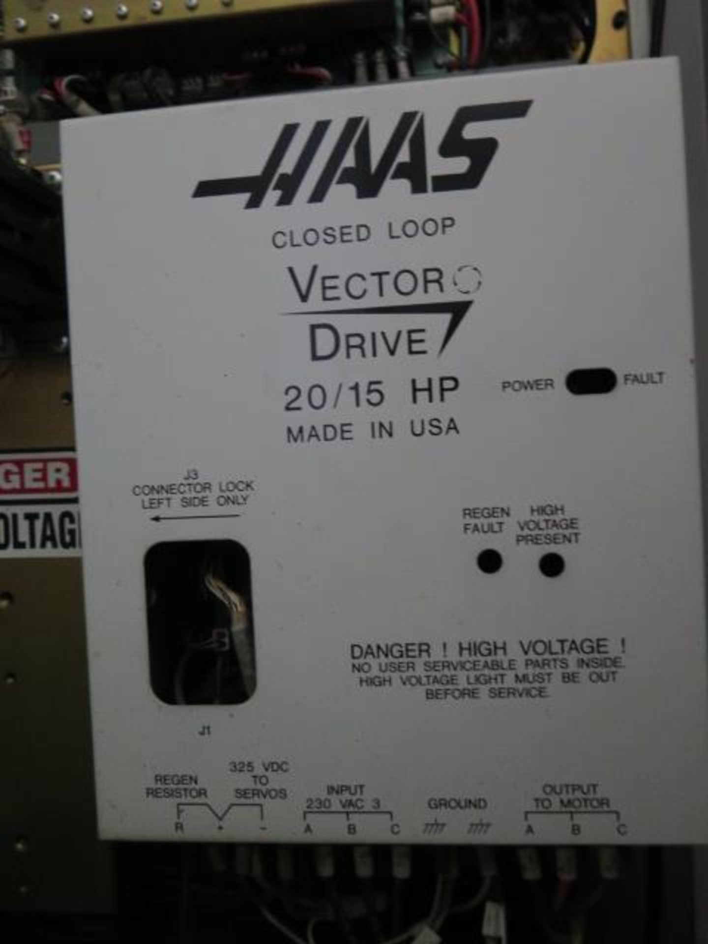 1999 Haas VF-10 4-Axis CNC VMC s/n 18845 w/ Haas Controls, Hand Wheel, 20-ATC, SOLD AS IS - Bild 17 aus 19