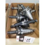 BT-50 Taper ER16 Collet chucks (6) (SOLD AS-IS - NO WARRANTY) (Located @ 2229 Ringwood Ave. San Jose