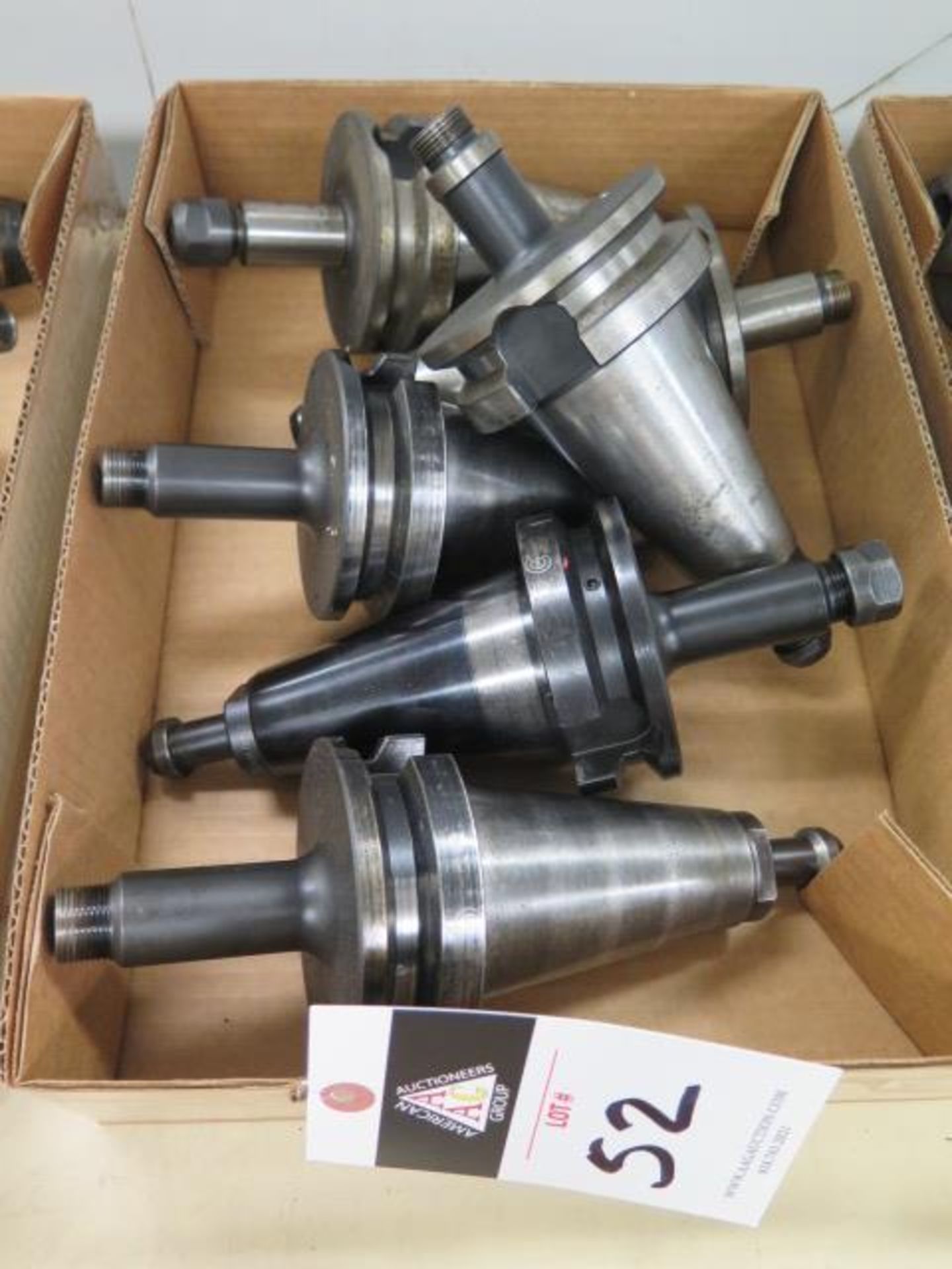 BT-50 Taper ER16 Collet chucks (6) (SOLD AS-IS - NO WARRANTY) (Located @ 2229 Ringwood Ave. San Jose