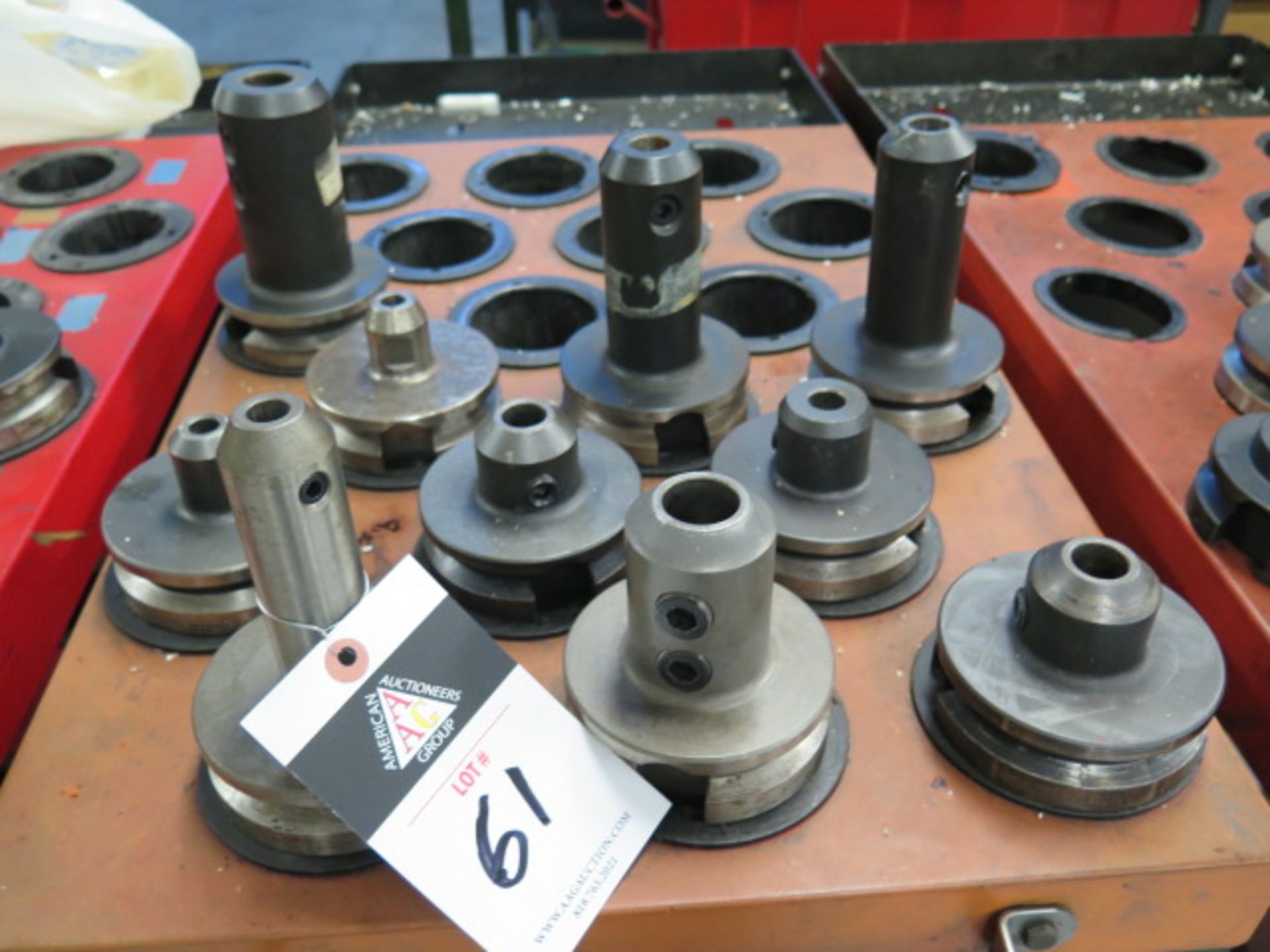 BT-50 Taper Tooling (10) (SOLD AS-IS - NO WARRANTY) (Located @ 2229 Ringwood Ave. San Jose)