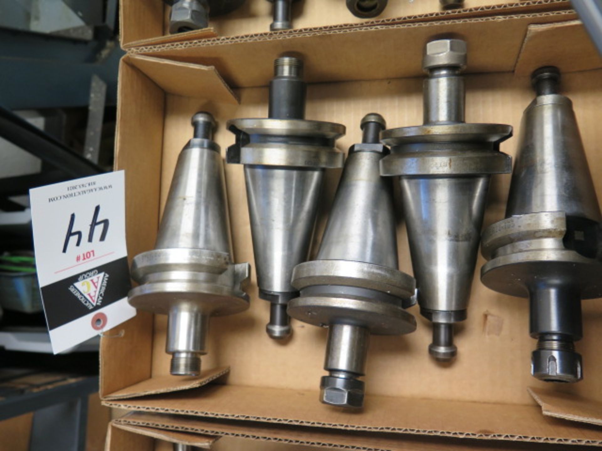 BT-50 Taper ER20 Collet Chucks (5) (SOLD AS-IS - NO WARRANTY) (Located @ 2229 Ringwood Ave. San Jose