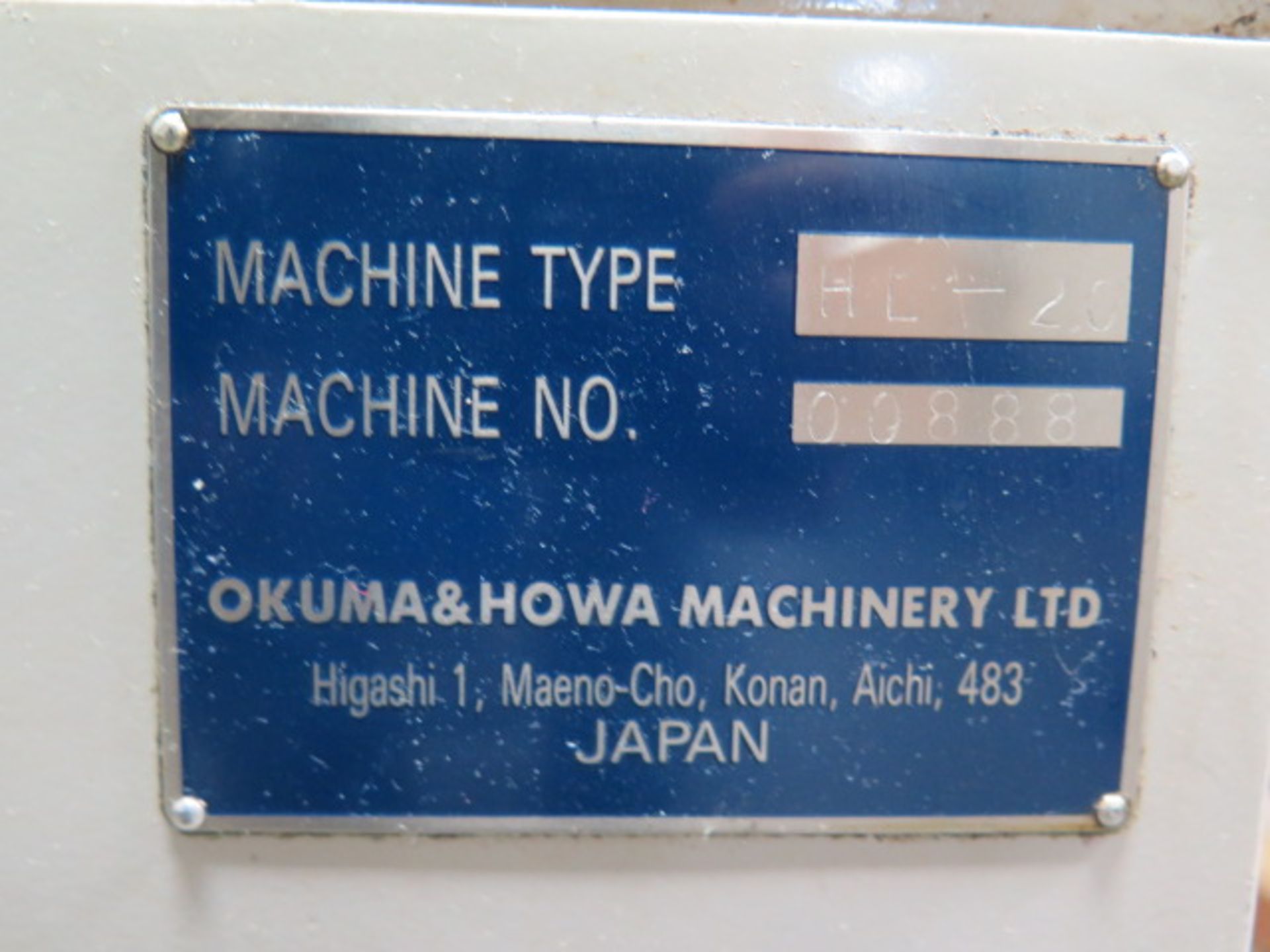 Okuma & Howa HL-20 CNC Turning Center s/n 00888 w/ Fanuc 18i-T Controls, 12-Station, SOLD AS IS - Bild 12 aus 12