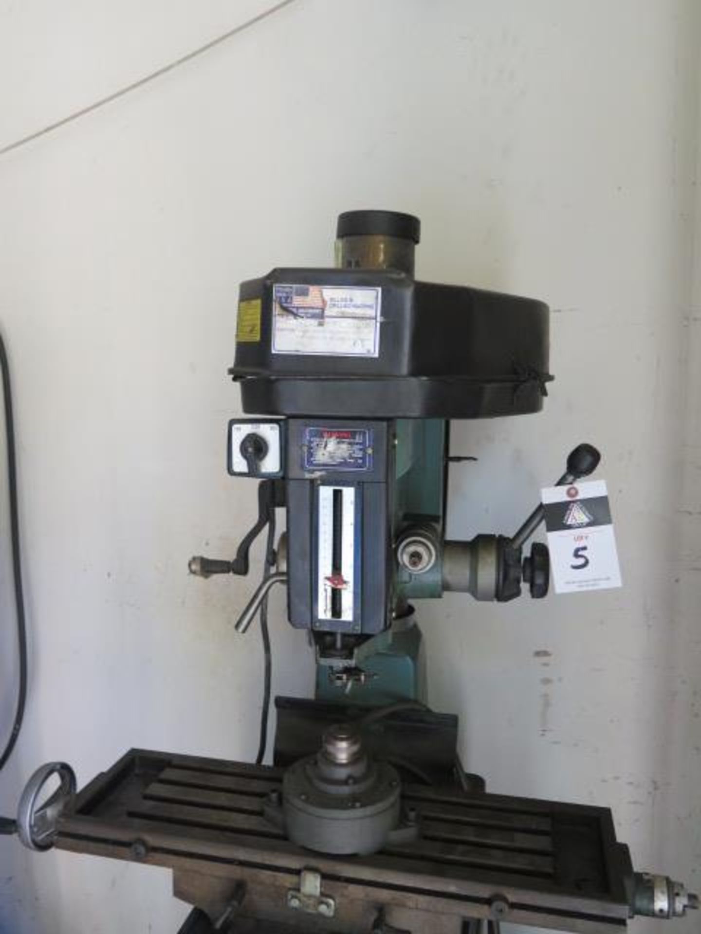 Enco 105-1120 Mill/Drill Machine s/n 236304 w/ R8 Spindle, Pneumatic 5C Collet Closer, SOLD AS IS - Image 2 of 8