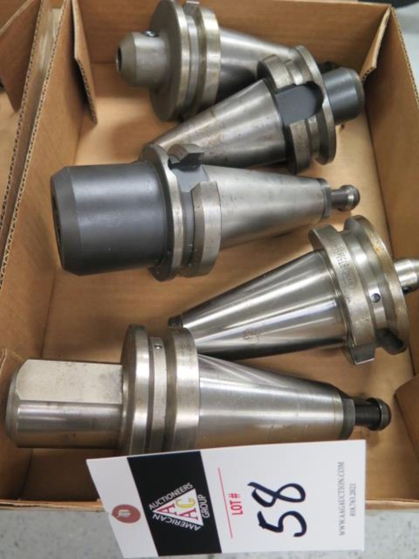 BT-50 Taper Tooling (5) (SOLD AS-IS - NO WARRANTY) (Located @ 2229 Ringwood Ave. San Jose)