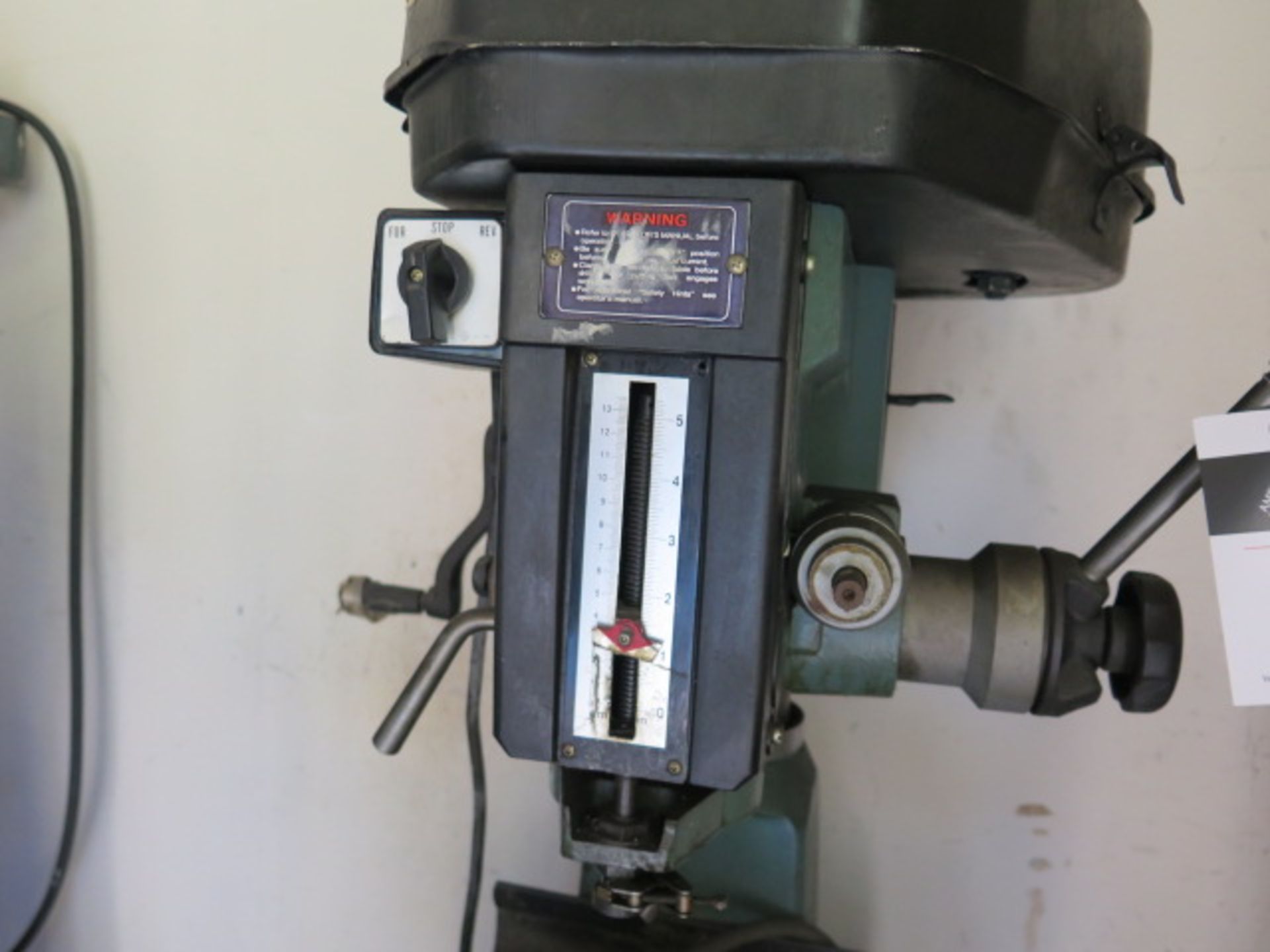 Enco 105-1120 Mill/Drill Machine s/n 236304 w/ R8 Spindle, Pneumatic 5C Collet Closer, SOLD AS IS - Image 3 of 8