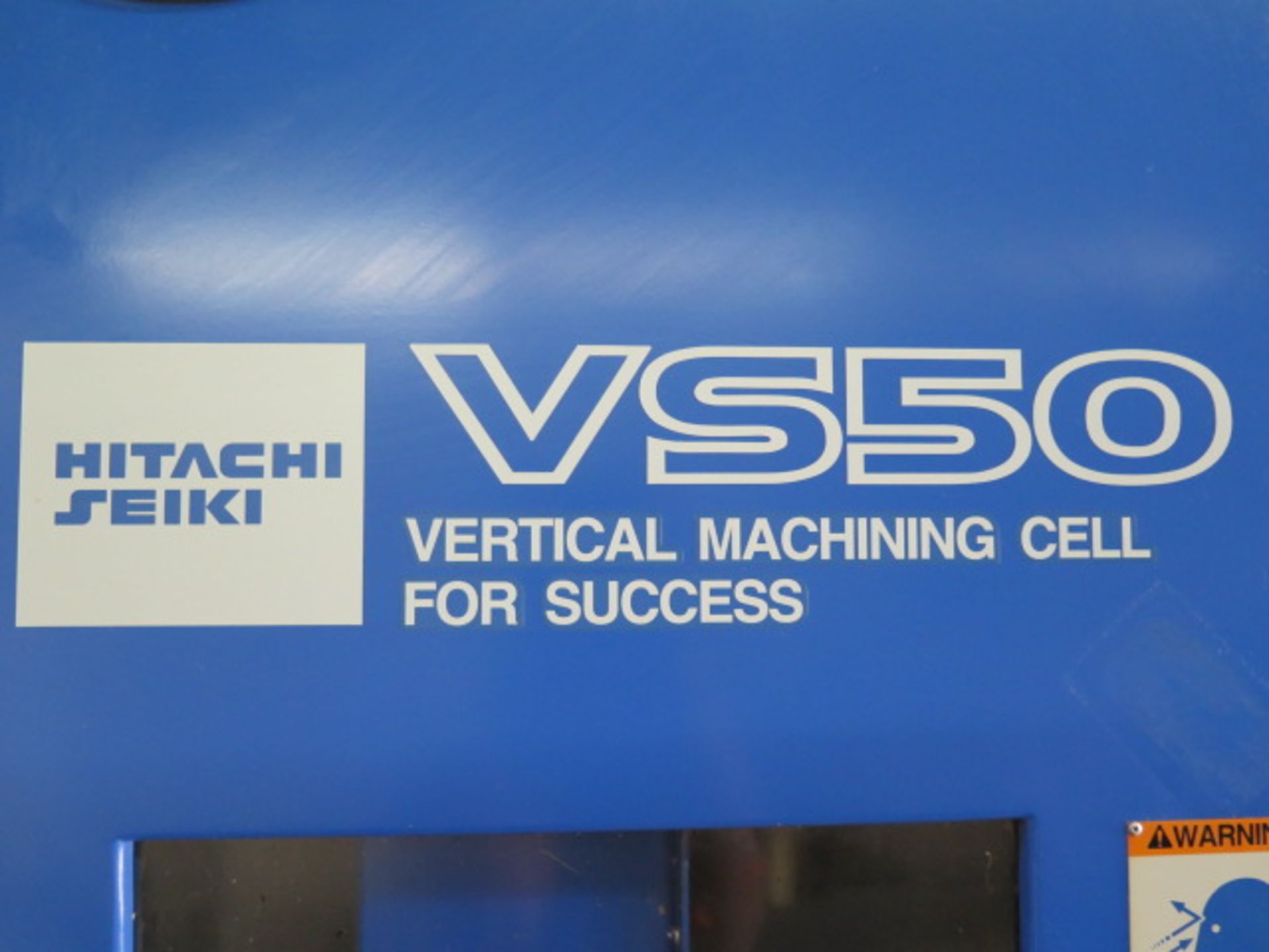 Hitachi Seiki VS50 2-Pallet CNC VMC s/n 50236 w/ Hitachi Seiki Secos, SOLD AS IS - Image 11 of 21