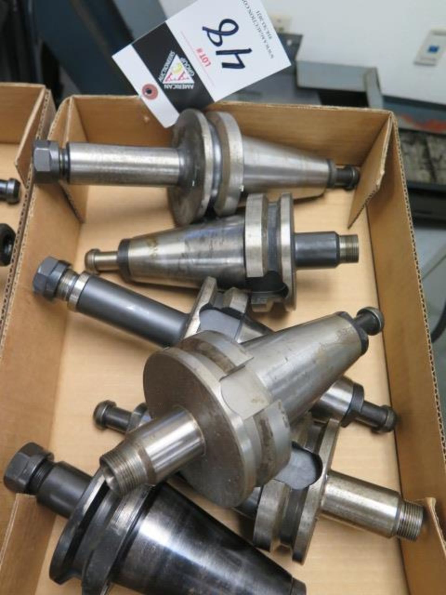 BT-50 Taper ER20 Collet Chucks (6) (SOLD AS-IS - NO WARRANTY) (Located @ 2229 Ringwood Ave. San Jose