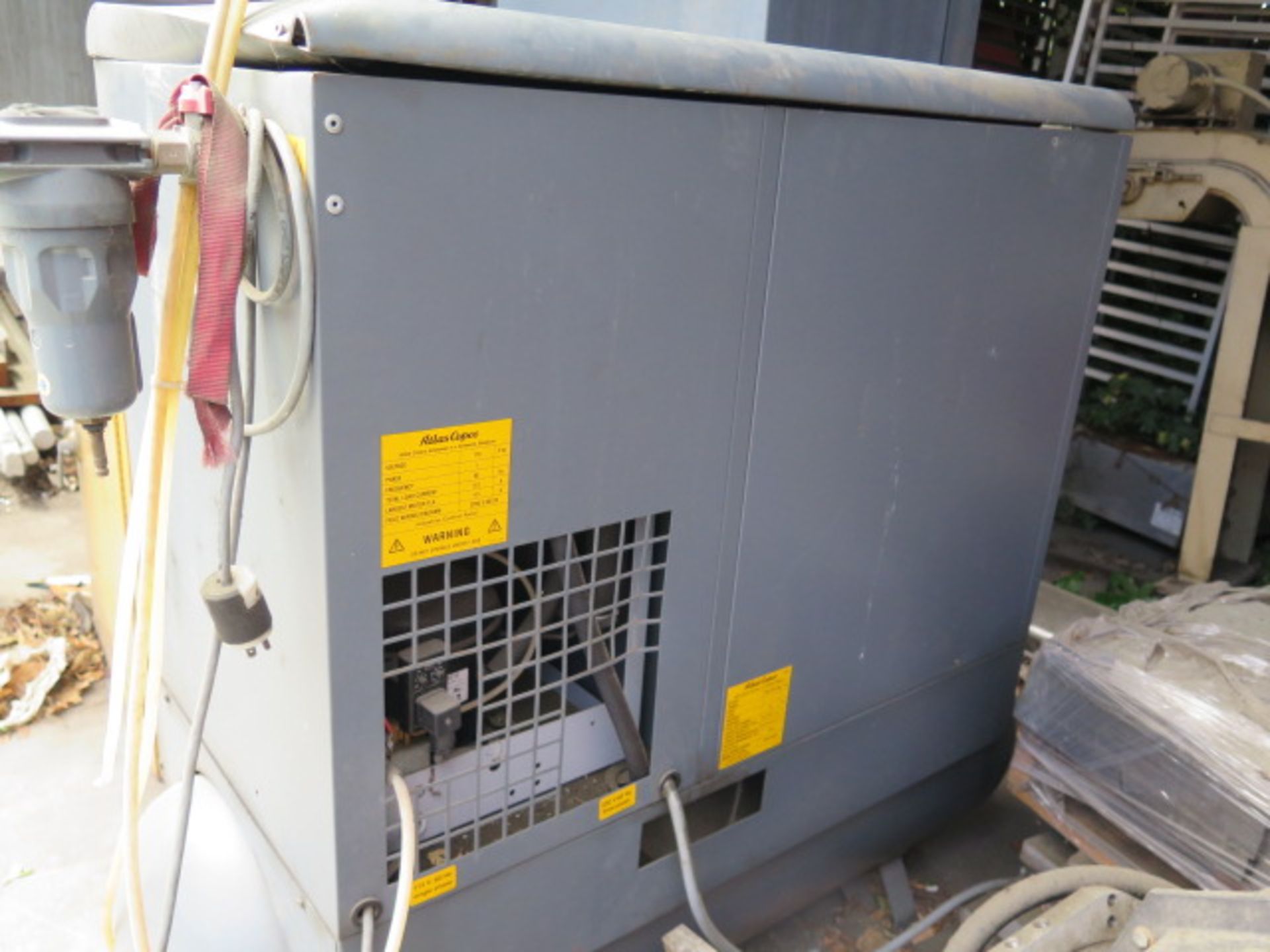 2005 Atlas Copco GX4FF Rotary Air Compressor s/n AII645326 w/ 60 Gallon Tank, 260 Hours (SOLD AS-IS - Image 9 of 11