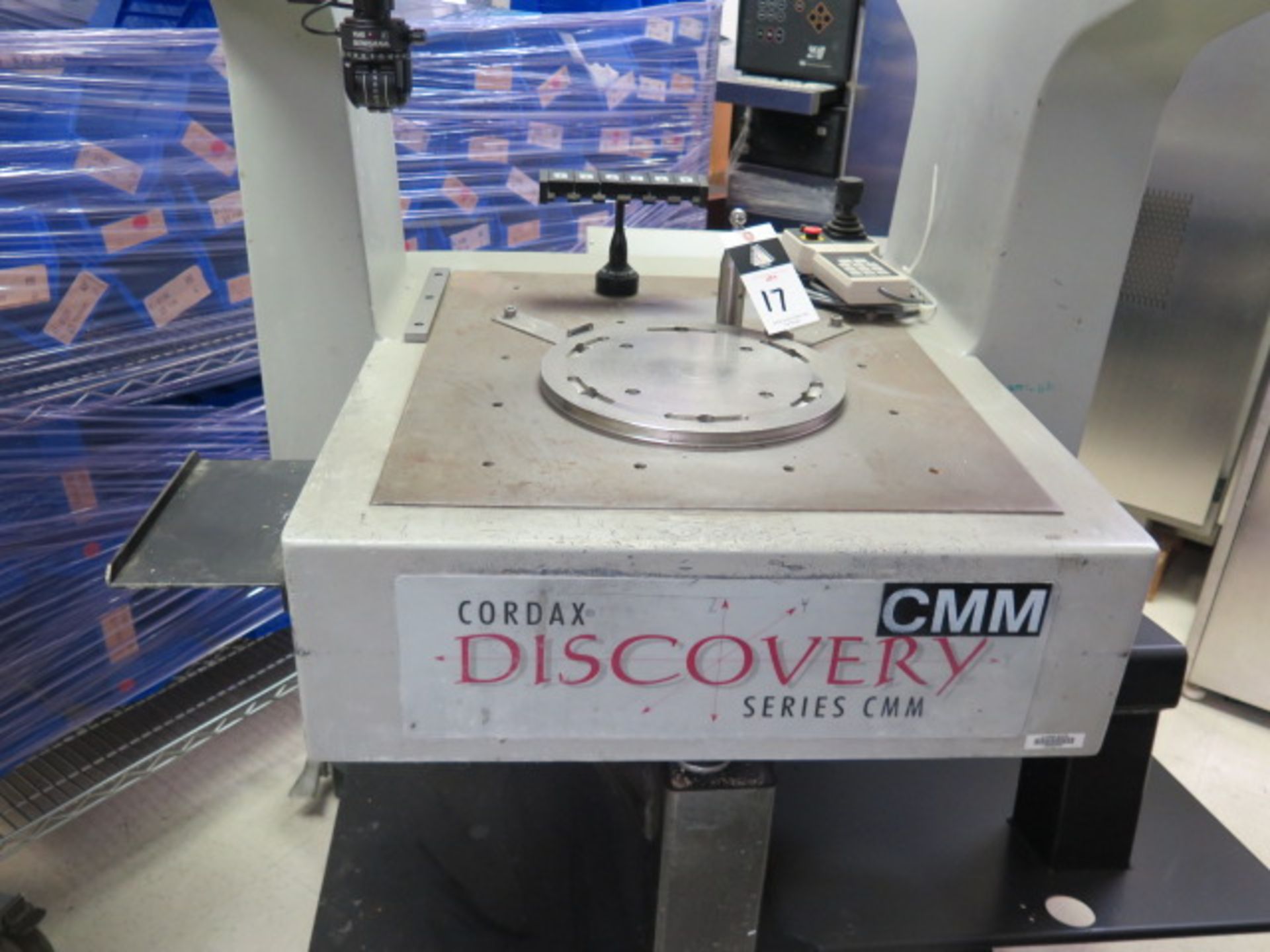 Sheffield Cordax Discovers D-8 CMM P-0424-0799 w/ Renishaw MH8 Probe Head, MRC20 6-Tip, SOLD AS IS - Image 4 of 11