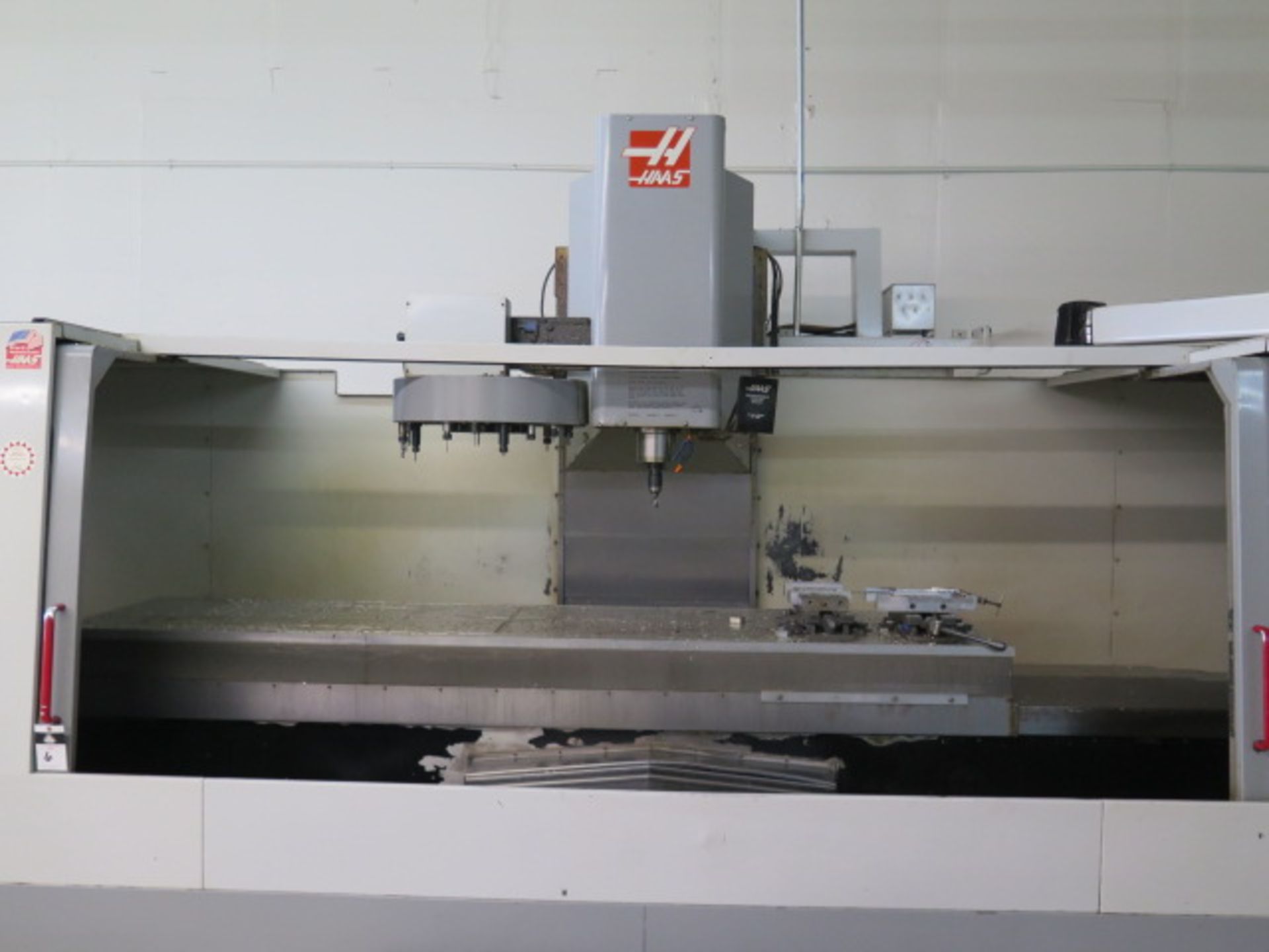 1999 Haas VF-10 4-Axis CNC VMC s/n 18845 w/ Haas Controls, Hand Wheel, 20-ATC, SOLD AS IS - Bild 4 aus 19