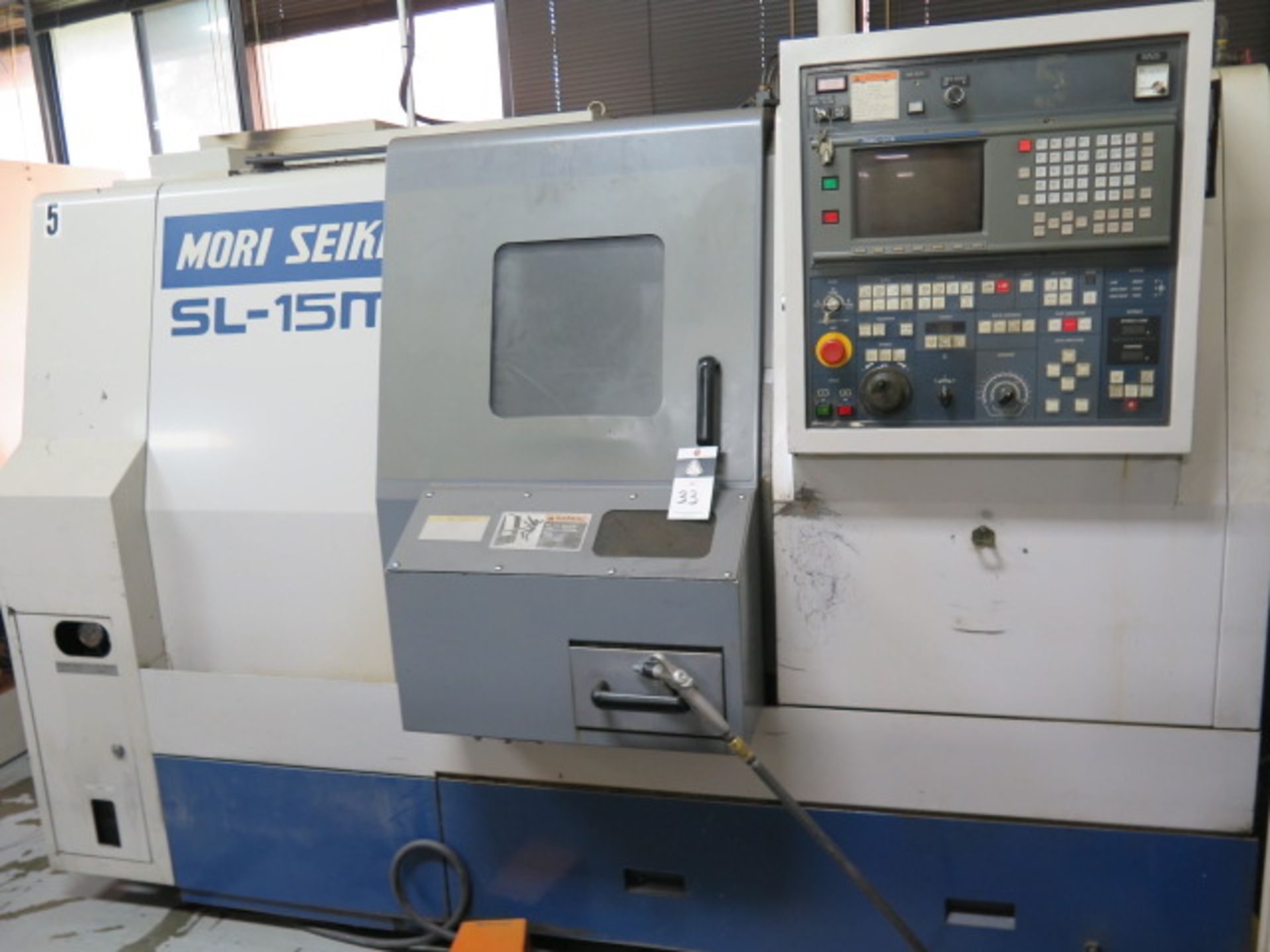 Mori Seiki SL-15 MC CNC Turning Center (MACHINE NEEDS PARAMETERS INSTALLED) s/n 250827 , SOLD AS IS - Image 2 of 15