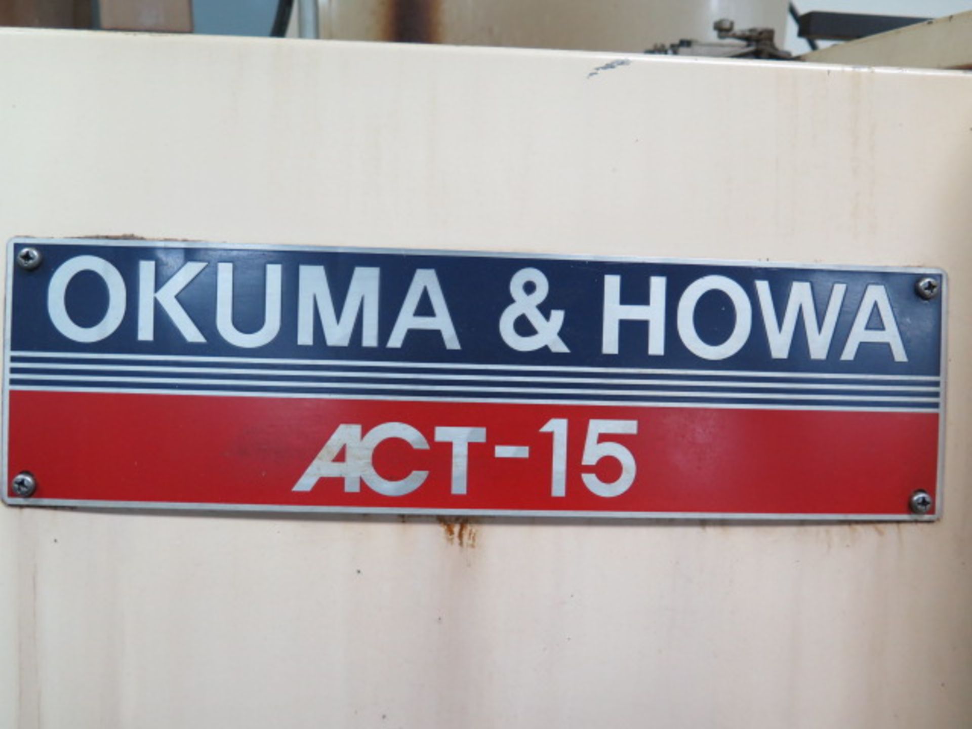 Okuma & Howa ACT-15 CNC Turning Center s/n 00082 w/ Fanuc 18-T Controls,8-Station Turret, SOLD AS IS - Image 10 of 11