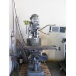 Bridgeport 2-Axis CNC Vertical Mill s/n 261765 w/Bridgeport / EMI CNC Controls,R8 Spindle,SOLD AS IS