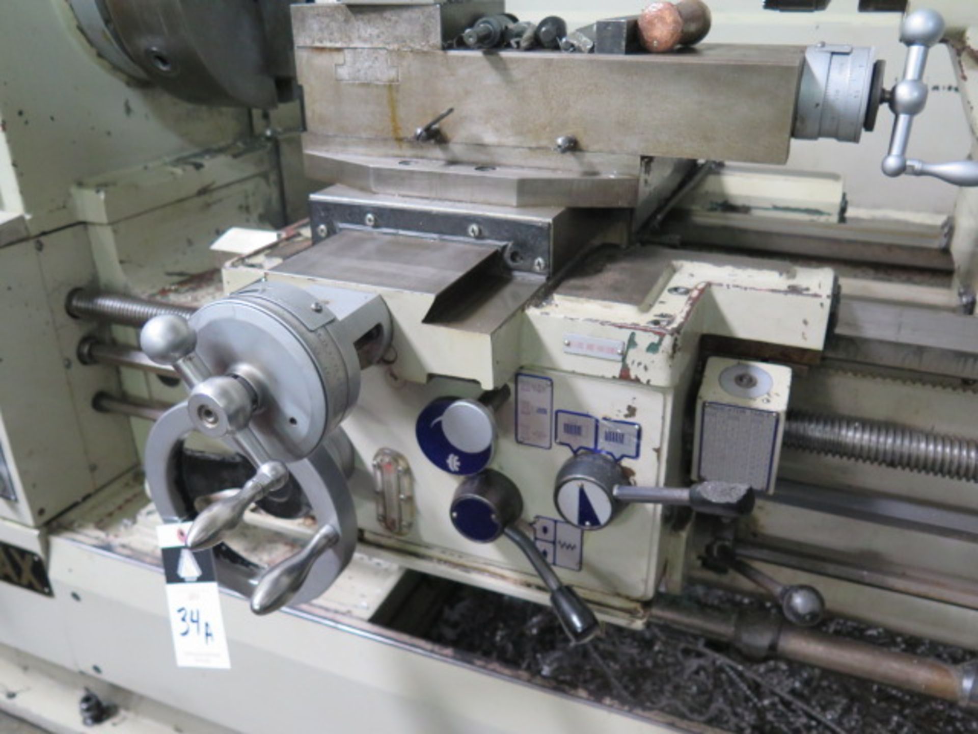Supermax LG2236G 22" x 36" Geared Head Gap Bed Lathe w/ Sony DRO, 20-1550 RPM, Inch/mm, SOLD AS IS - Image 8 of 18