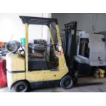 TCM FCG25N5 5000 Lb LPG Forklift s/n 3181144 w/ 2-Stage, 130” Lift Height, Solid Tires, SOLD AS IS