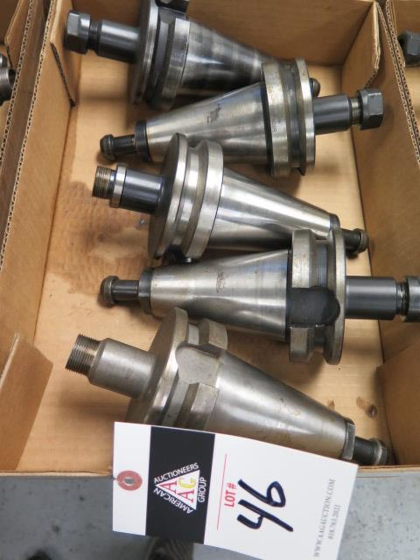 BT-50 Taper ER20 Collet Chucks (5) (SOLD AS-IS - NO WARRANTY) (Located @ 2229 Ringwood Ave. San Jose