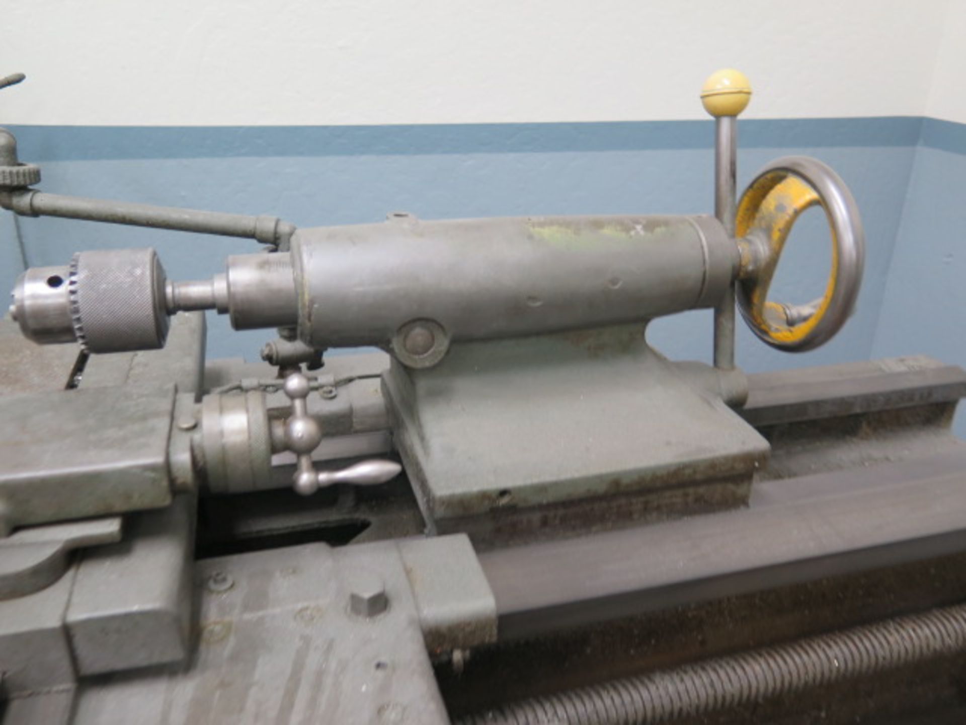 Saimp KS-155 Geared Head Lathe s/n 2636 w/ 45-1500 RPM, Inch/mm Threading, Tailstock, SOLD AS IS - Image 7 of 12