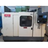 OKK PCV60 CNC VMC s/n 218 w/Fanuc Controls, Hand Wheel, 30-Station Side, SOLD AS IS