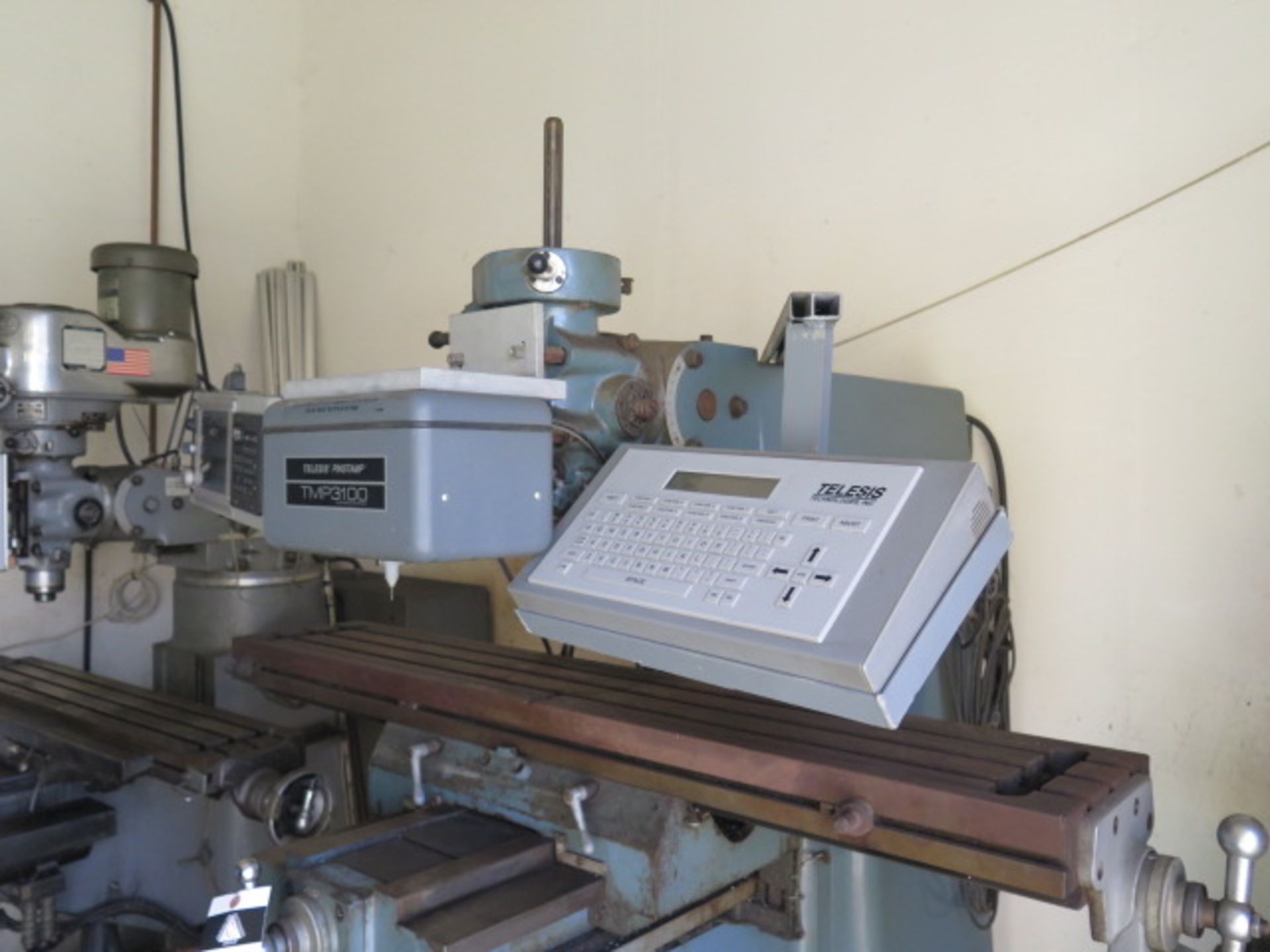 Telesis Pinstamp TMP3100 Pin Stamping Machine (On Vertical Mill Base) w/Telesis Controls, SOLD AS IS - Image 3 of 9