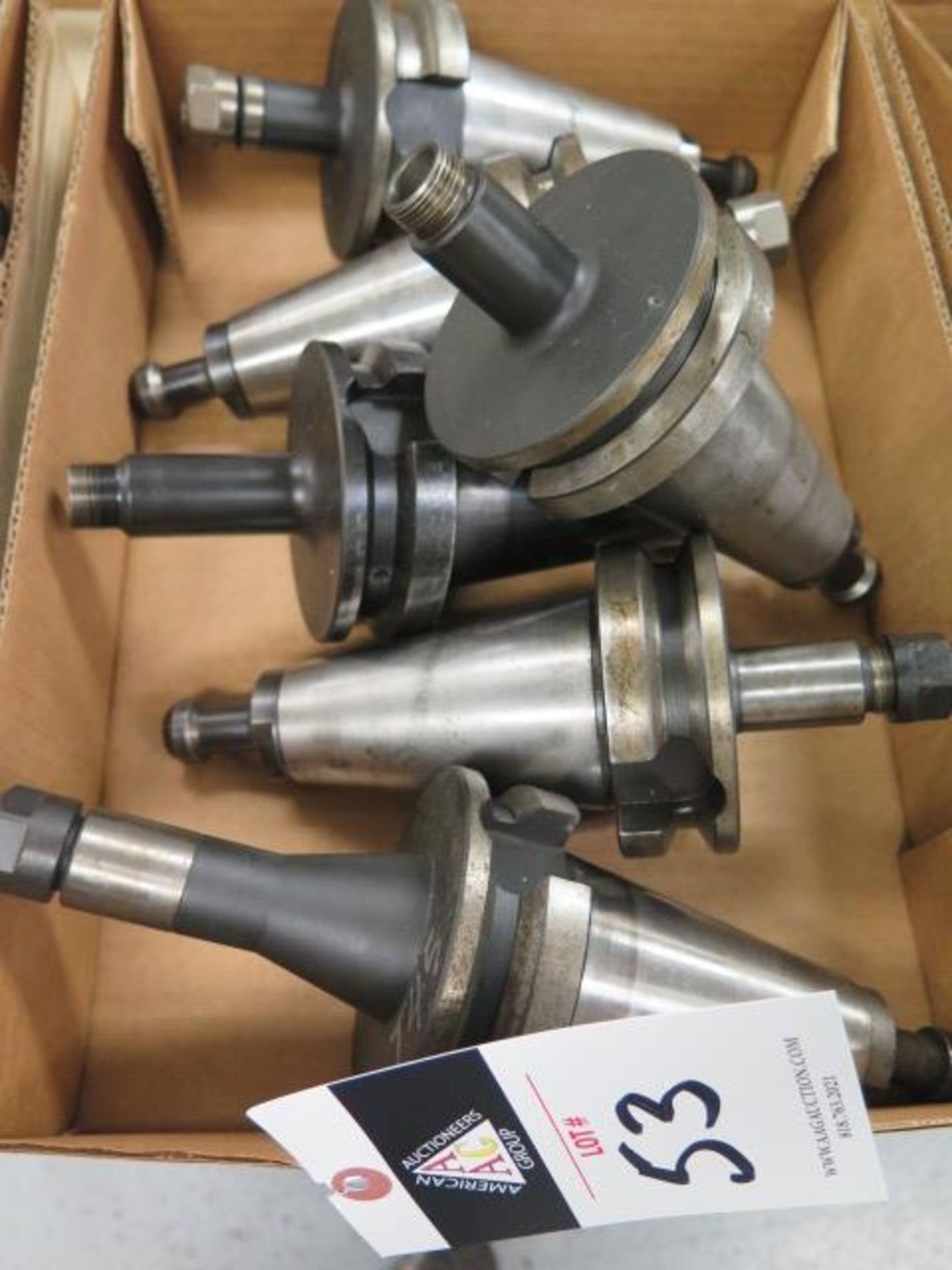 BT-50 Taper ER16 Collet chucks (6) (SOLD AS-IS - NO WARRANTY) (Located @ 2229 Ringwood Ave. San Jose