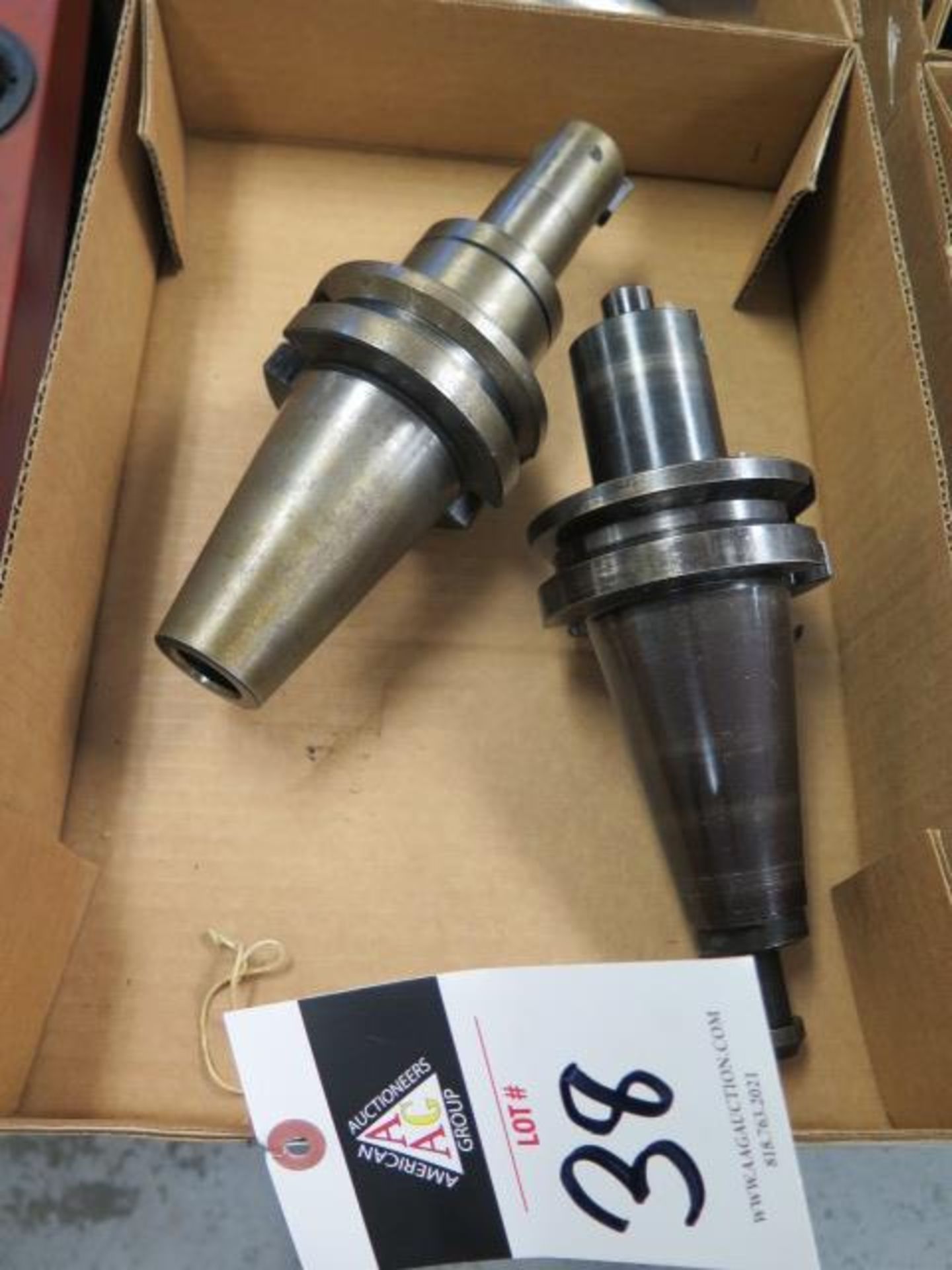 BT-50 Taper Parlec Boring Head and Shell Mill Holder (SOLD AS-IS - NO WARRANTY) (Located @ 2229 Ring