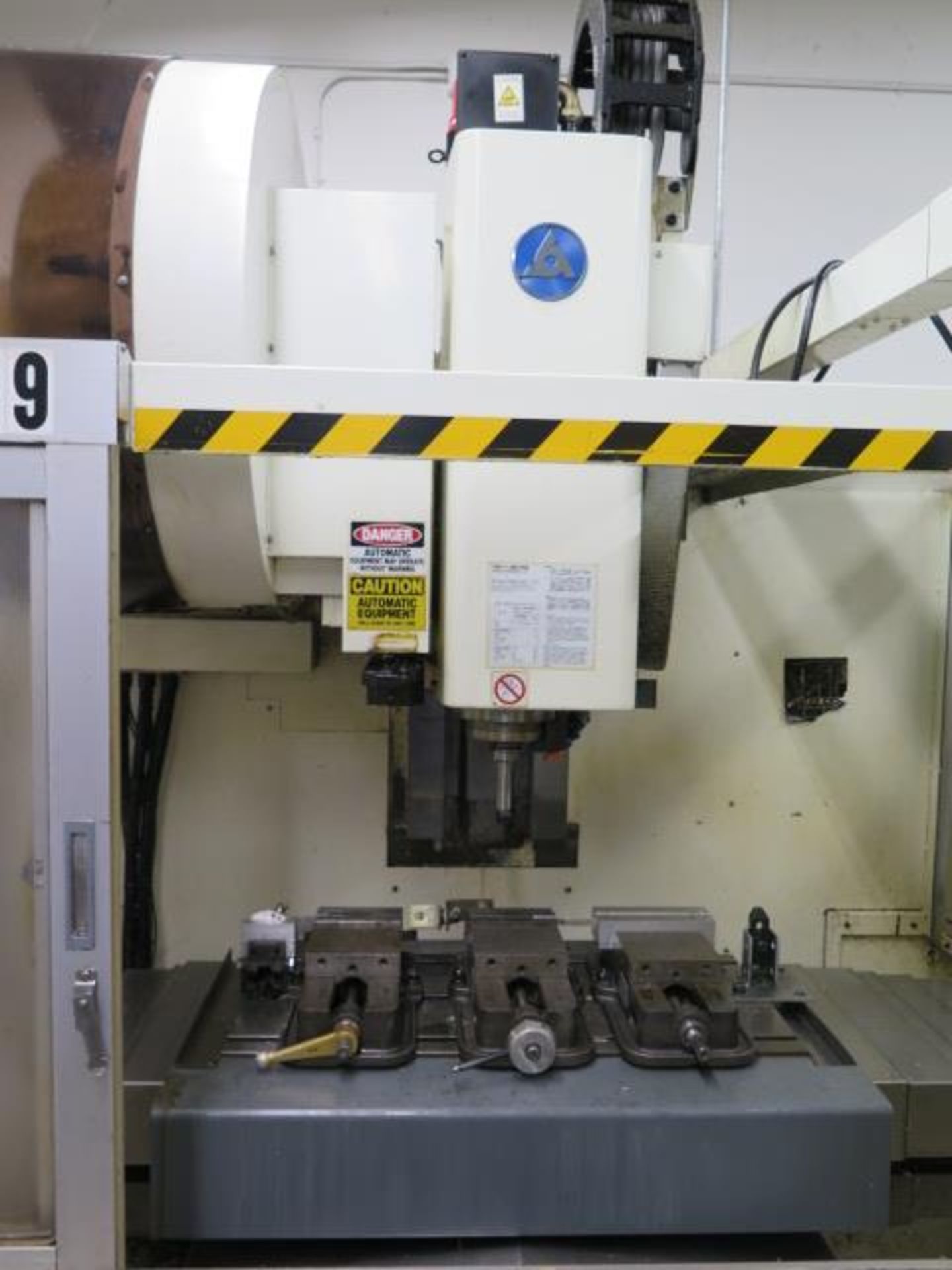 Kitamura Mycenter 3xi CNC VMC, s/n 12083 w/ Fanuc Series 16i-M Controls, 30-ATC, SOLD AS IS - Image 4 of 14