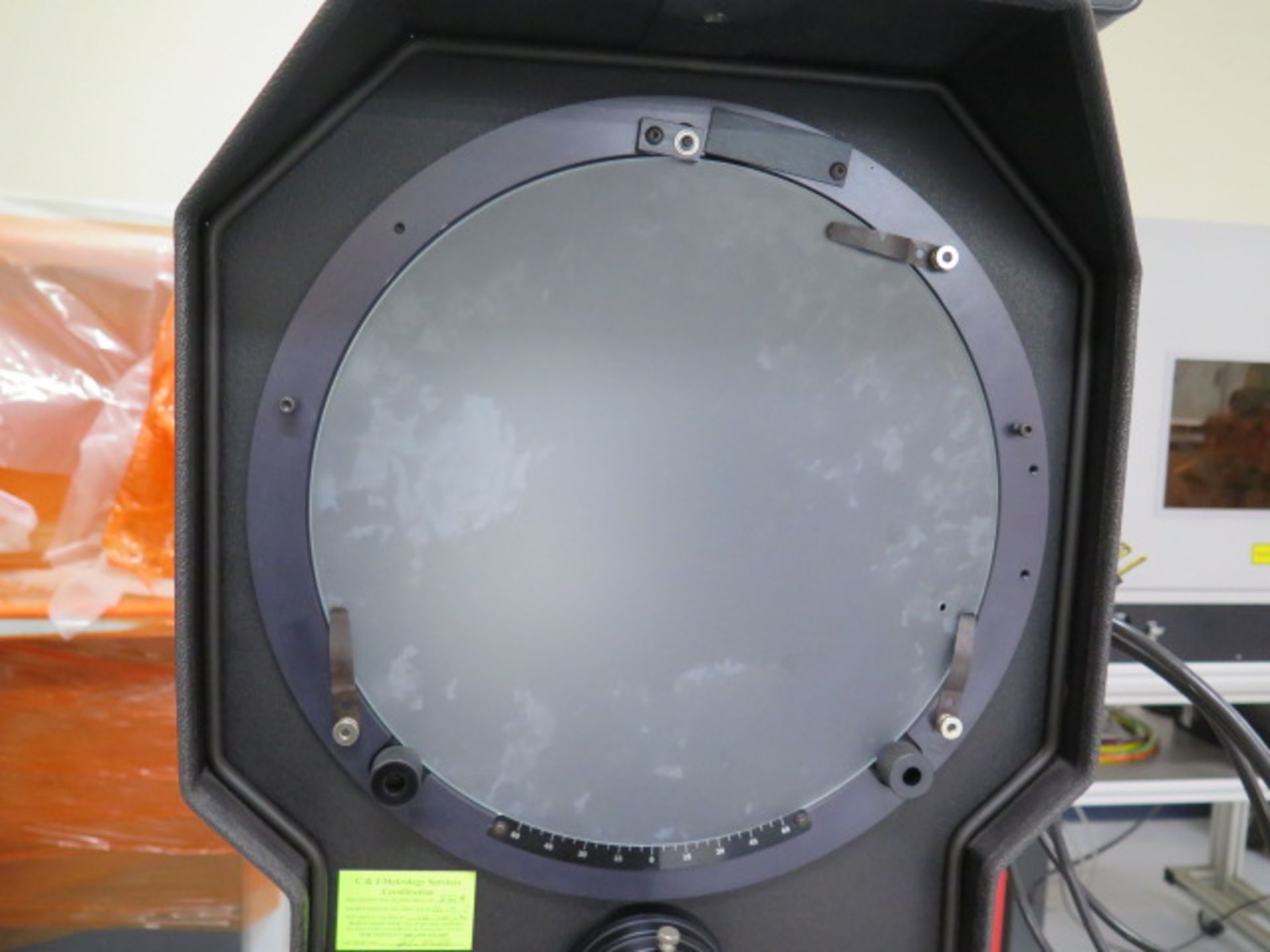 MicroVu mdl. H-14 14” Optical Comparator s/n 3328 w/ Sargon DRO, Surface and Profile, SOLD AS IS - Image 4 of 9