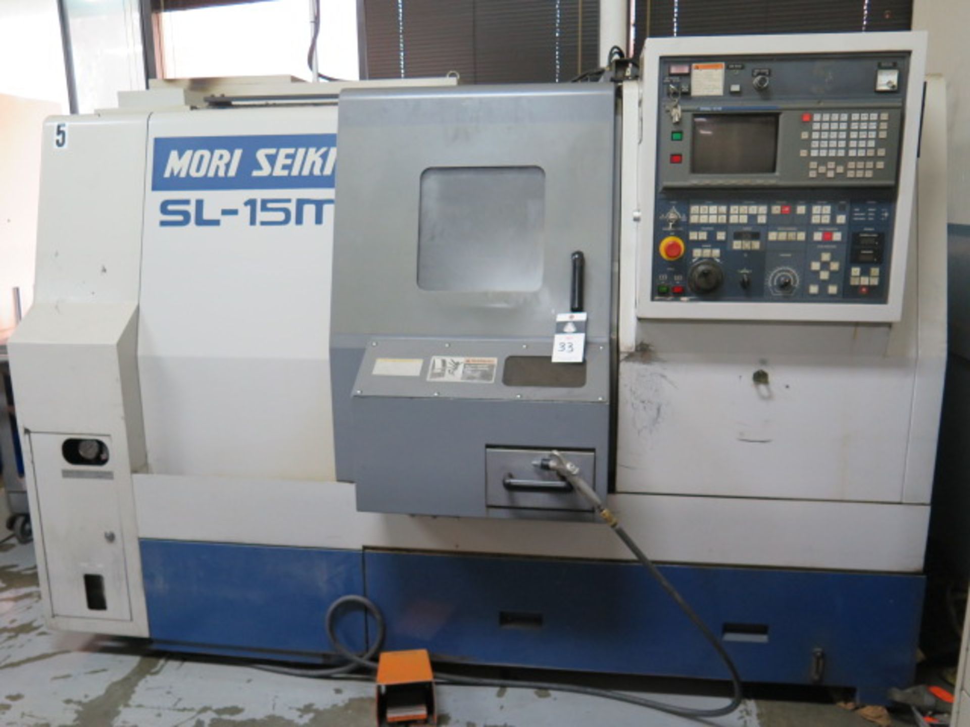 Mori Seiki SL-15 MC CNC Turning Center (MACHINE NEEDS PARAMETERS INSTALLED) s/n 250827 , SOLD AS IS