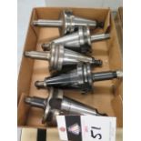 BT-50 Taper ER16 Collet chucks (5) (SOLD AS-IS - NO WARRANTY) (Located @ 2229 Ringwood Ave. San Jose