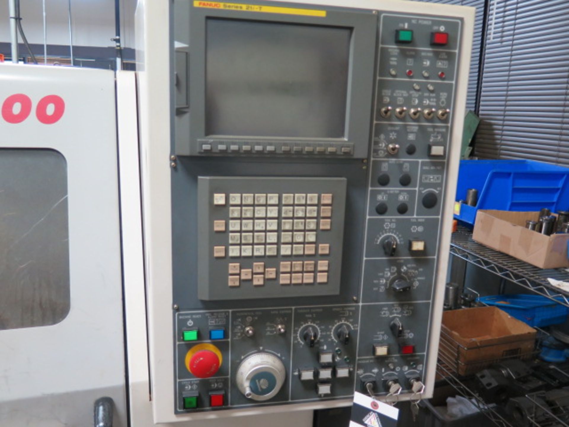 2000 Daewoo LYNX 200B CNC Turning Center s/n L2001751 w/ Fanuc Series 21i-T Controls, SOLD AS IS - Image 11 of 14