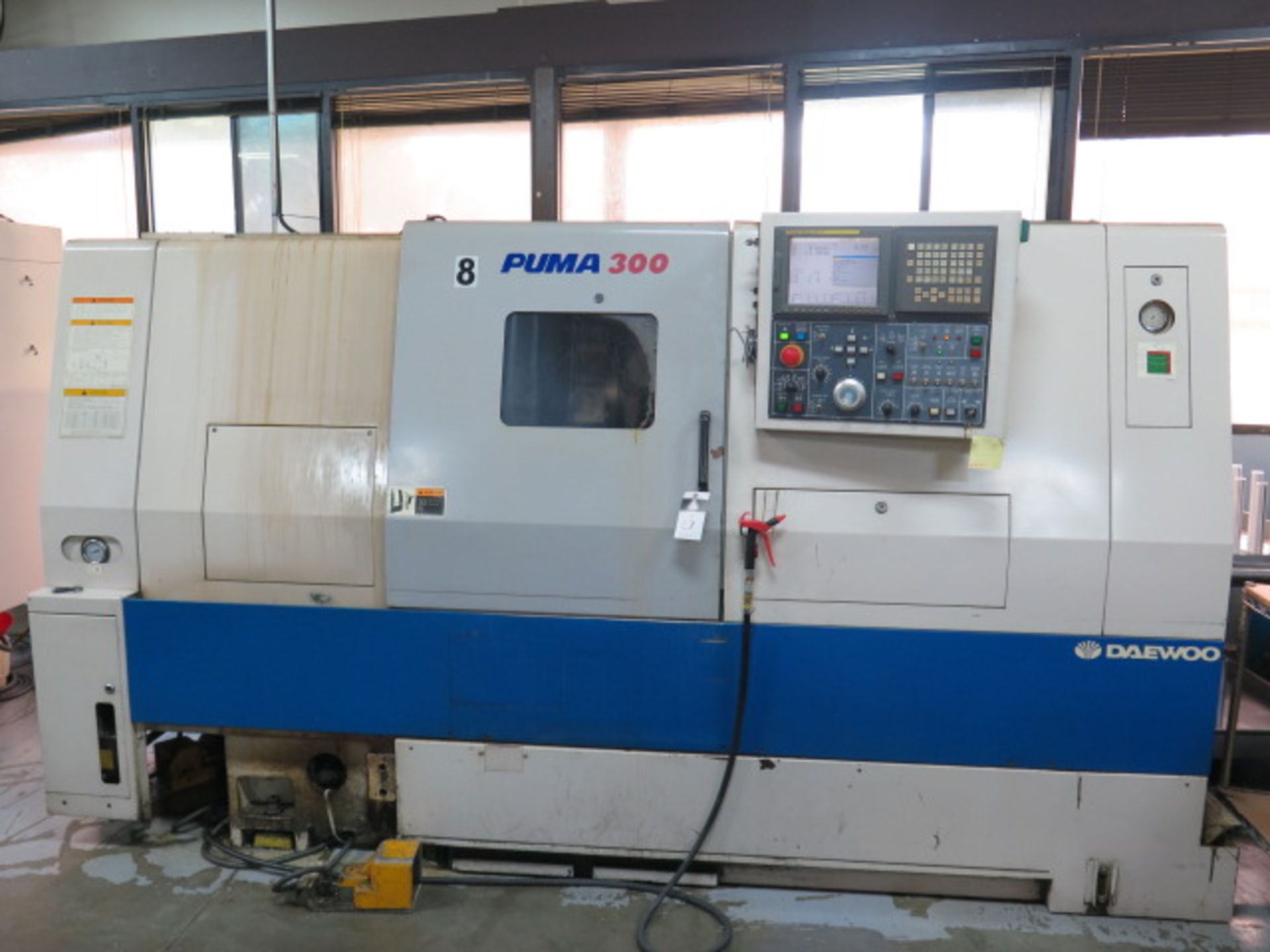 2000 Daewoo PUMA 300B CNC Turning Center s/n PN250827 w/ Fanuc Series 18i-T Controls, SOLD AS IS - Image 2 of 15