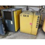 Kaeser SX6 5Hp Rotary Air Compressor s/n 1161 (SOLD AS-IS - NO WARRANTY)