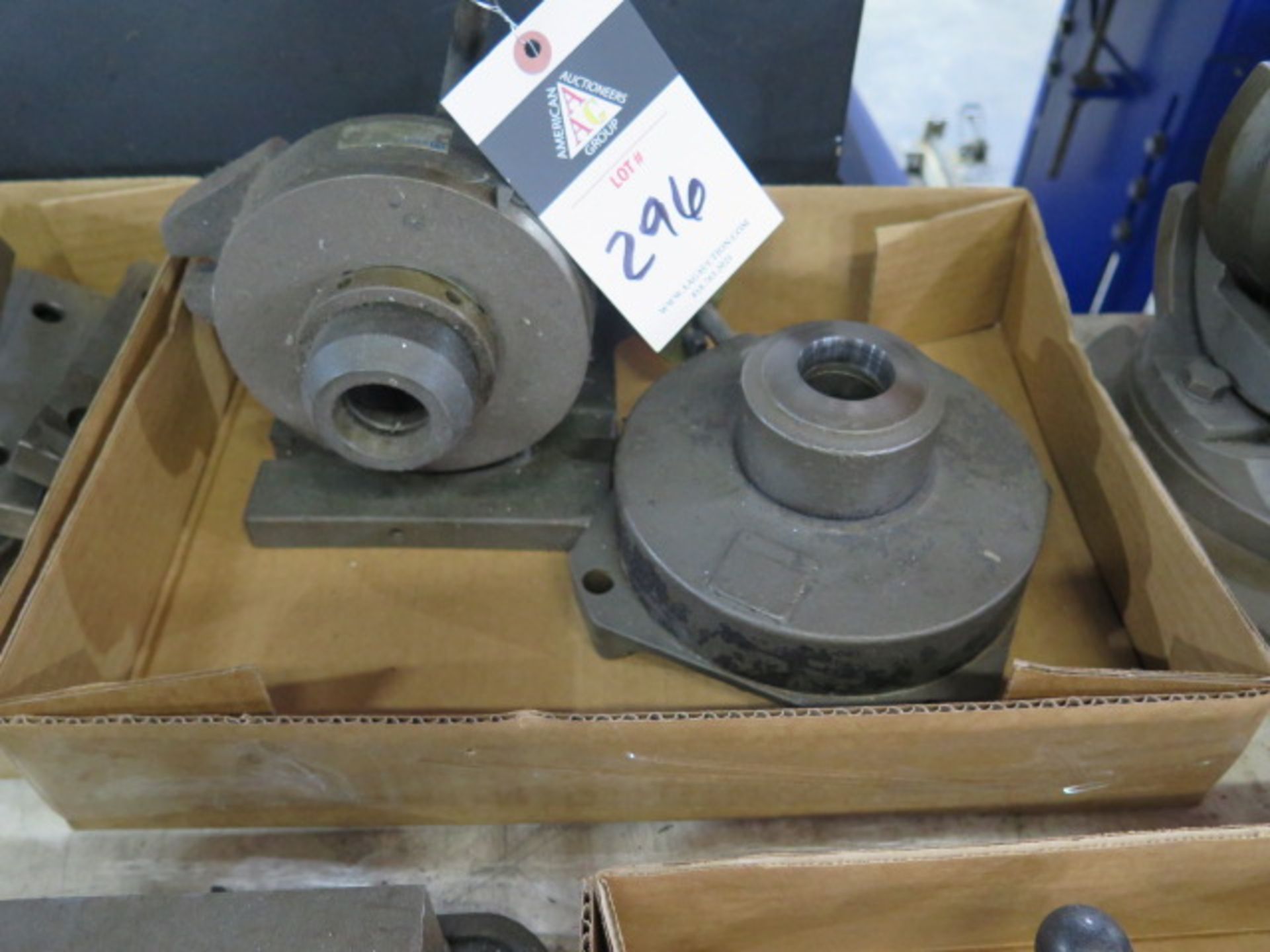 Pneumatic 5C Collet Closers (2) (SOLD AS-IS - NO WARRANTY)