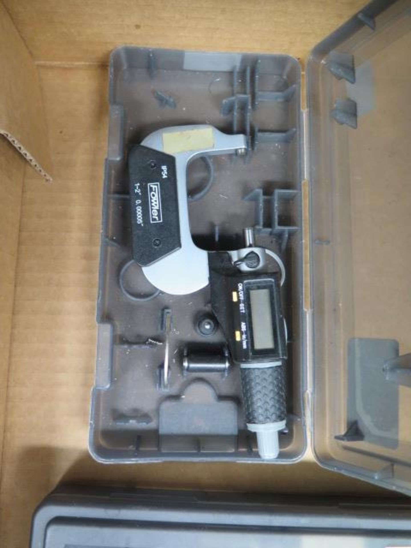 Fowler 1"-2" Digital OD Mics (2) (SOLD AS-IS - NO WARRANTY) - Image 2 of 3