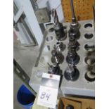 CAT-40 Taper Tooling (9) (SOLD AS-IS - NO WARRANTY)