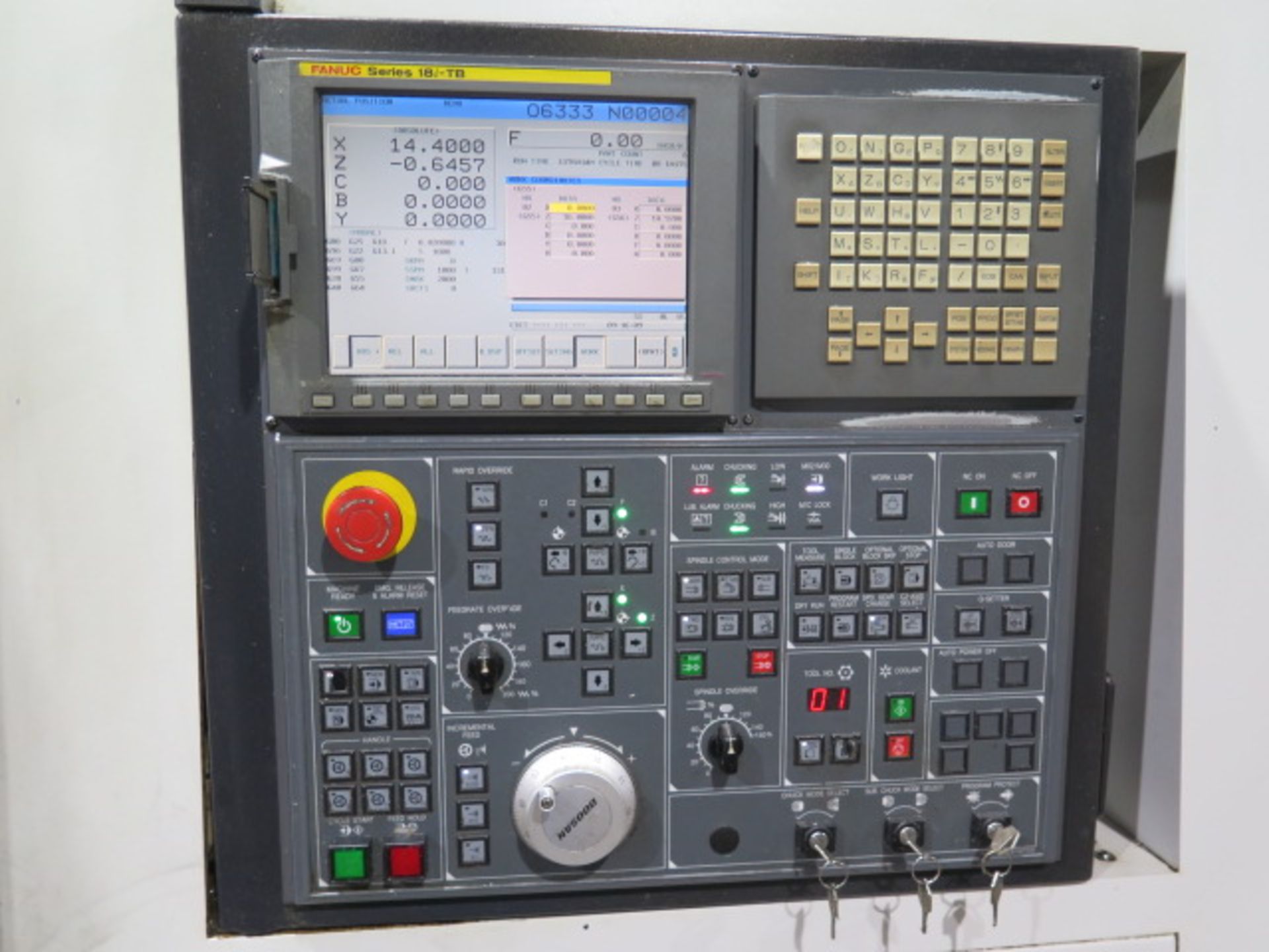 2007 Doosan PUMA 2000SY Twin Spindle CNC Turning Center s/n P200SY0835 w/ Fanuc 18i-TB, SOLD AS IS - Image 16 of 21