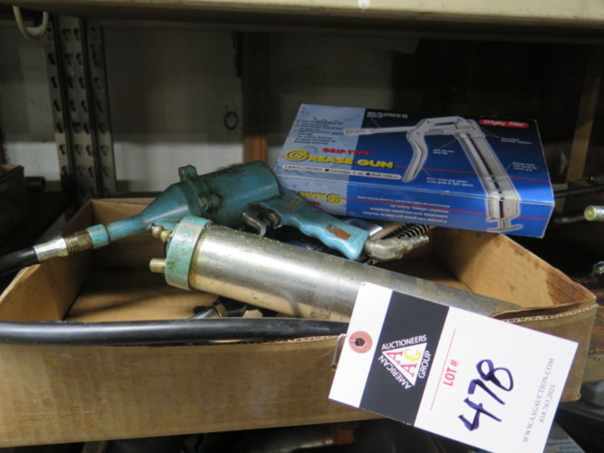Pneumatic Grease Guns (2) (SOLD AS-IS - NO WARRANTY)