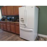 Refrigerator, Microwave, Coffee Pot, Table and Chairs (SOLD AS-IS - NO WARRANTY)